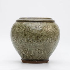 Ovid Vase by Japanese National Living Treasure Tatsuzo Shimaoka