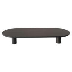 Table basse Ovie par Sun at Six, table basse noire en bois