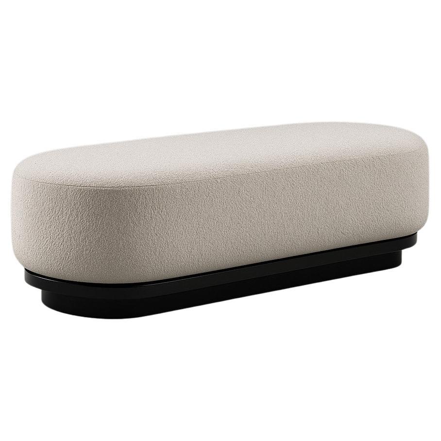 OVO Bench — Contemporary Organic Bench with Floating Base by Sidani Design