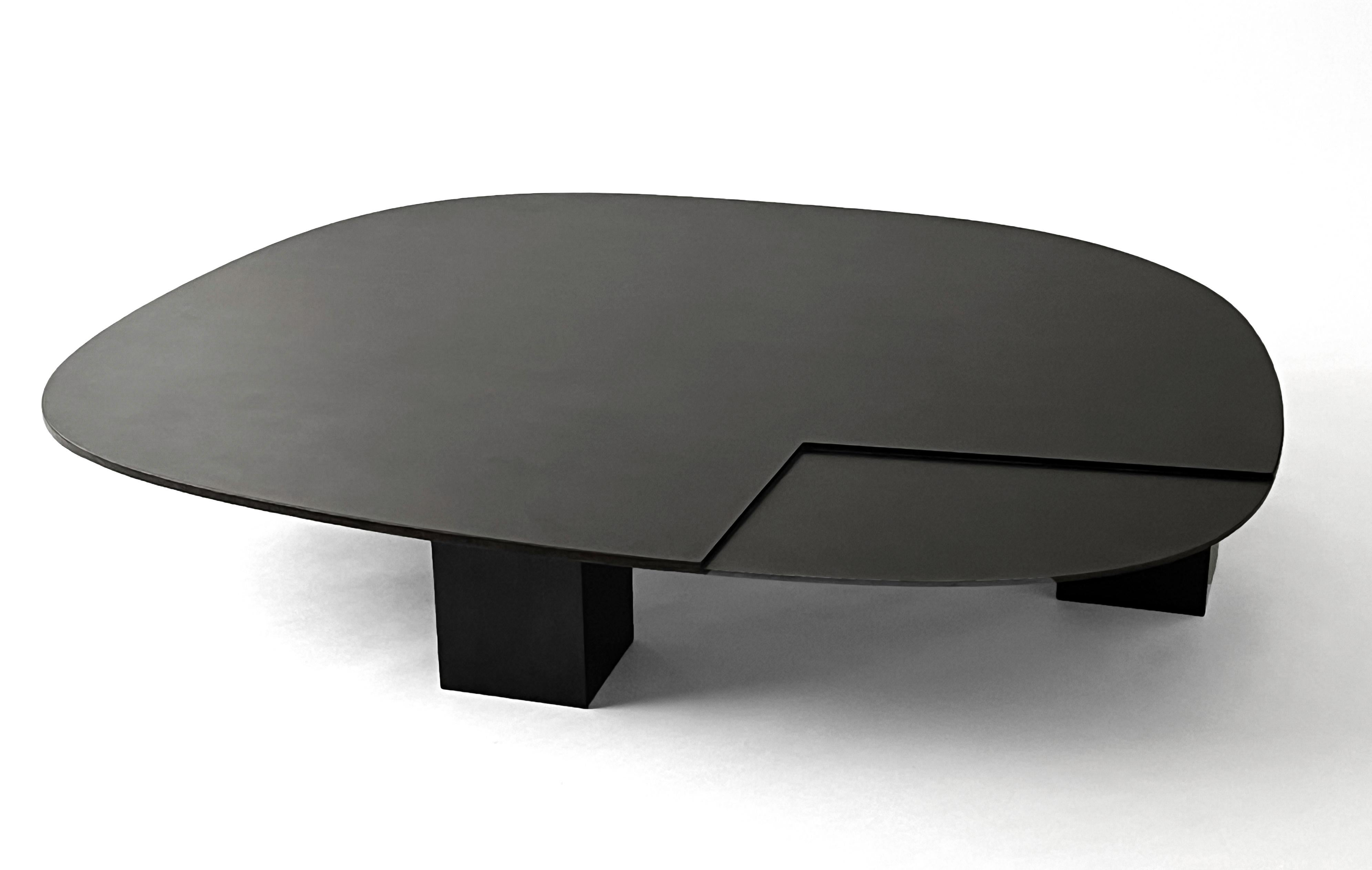 Post-Modern Ovoid Table by Cal Summers For Sale