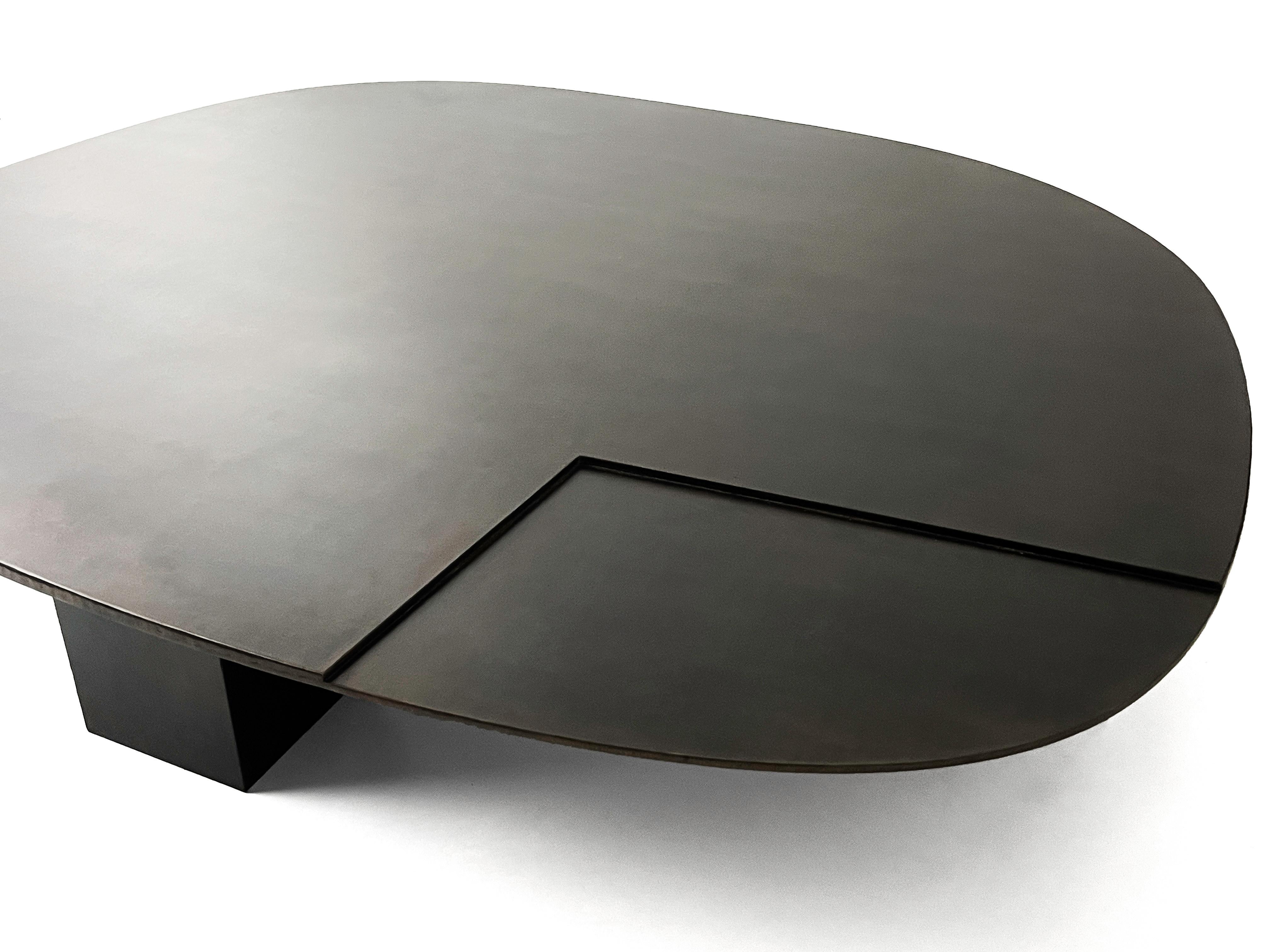 Canadian Ovoid Table by Cal Summers For Sale