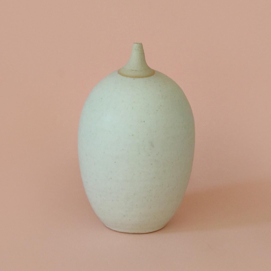 Each object is made in a ceramic and design practice based in Ljubljana, Slovenia. The works are characterized by an exploratory approach to forms and minimal use of glaze. That exposes the beauty of natural material, its color, and texture,