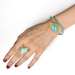 Ovoidal Turquoise Bracelet