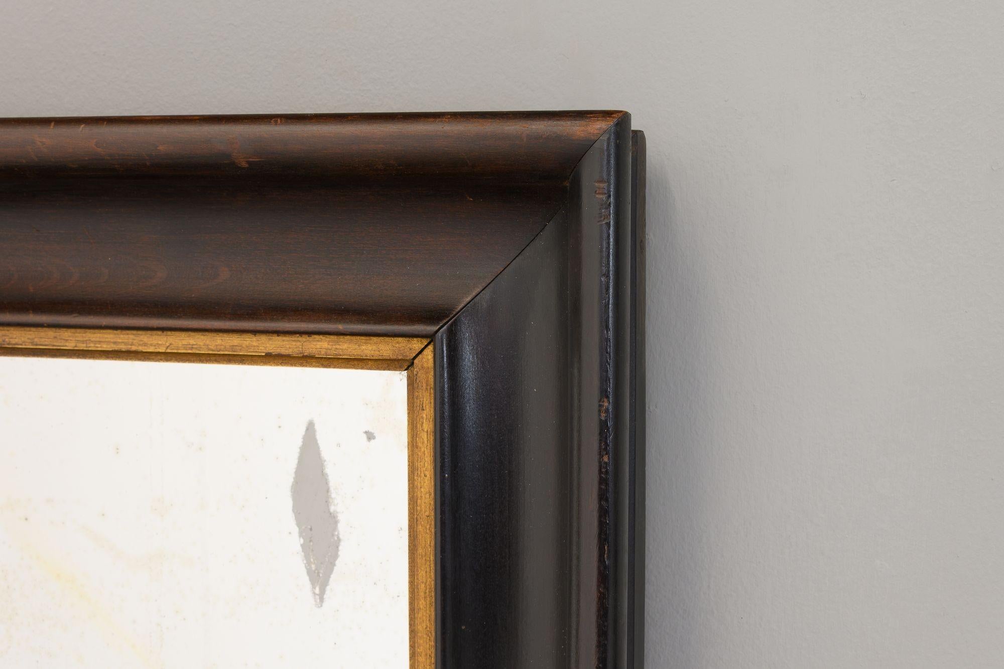 Early 20th Century Ovolo Frame Mirror For Sale