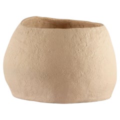 Vase Ovos No. 3 aus weißem Steingut von Studio Cupla