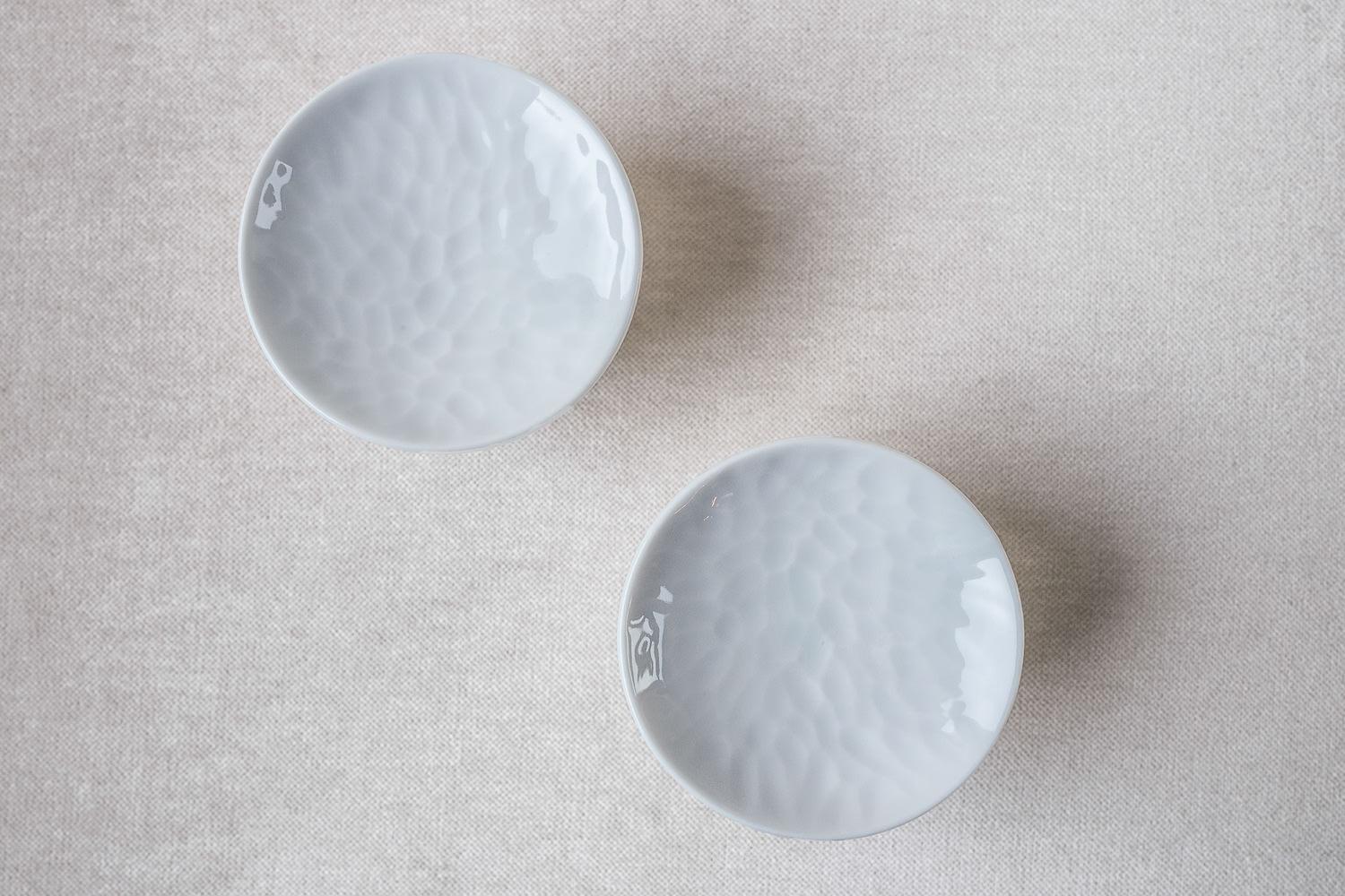 French Ovum. nº9 / white/ side dish - handmade porcelain tableware For Sale
