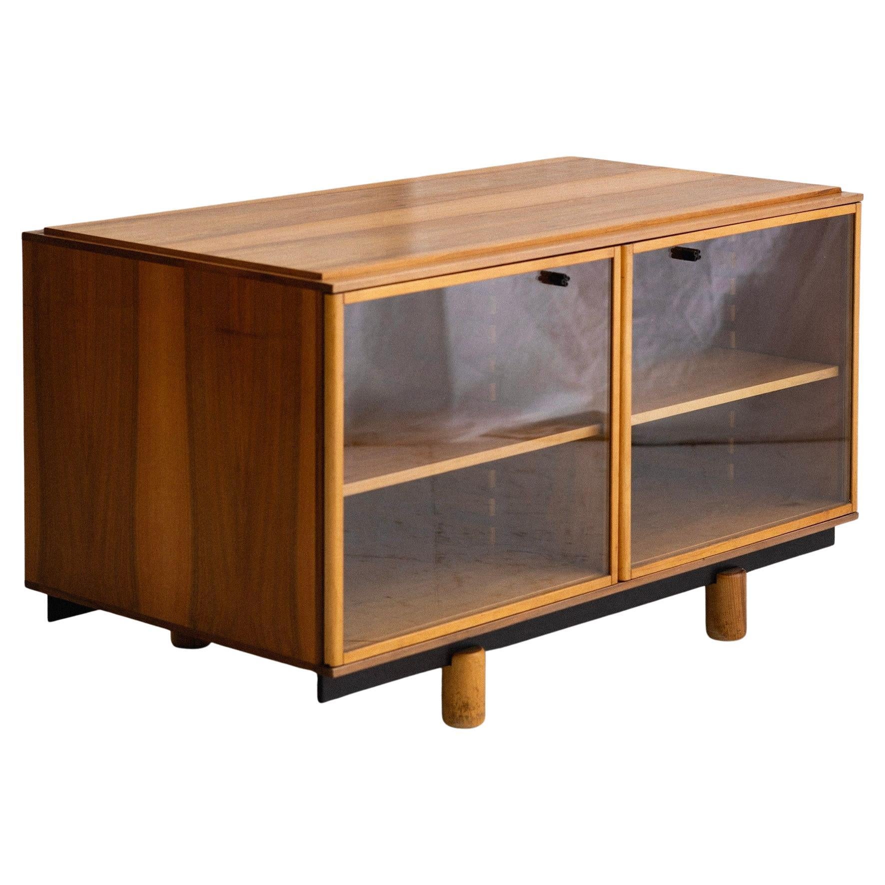‘Ovunque 806’ Modular Glass Door Sideboard by Gianfranco Frattini for Bernini For Sale