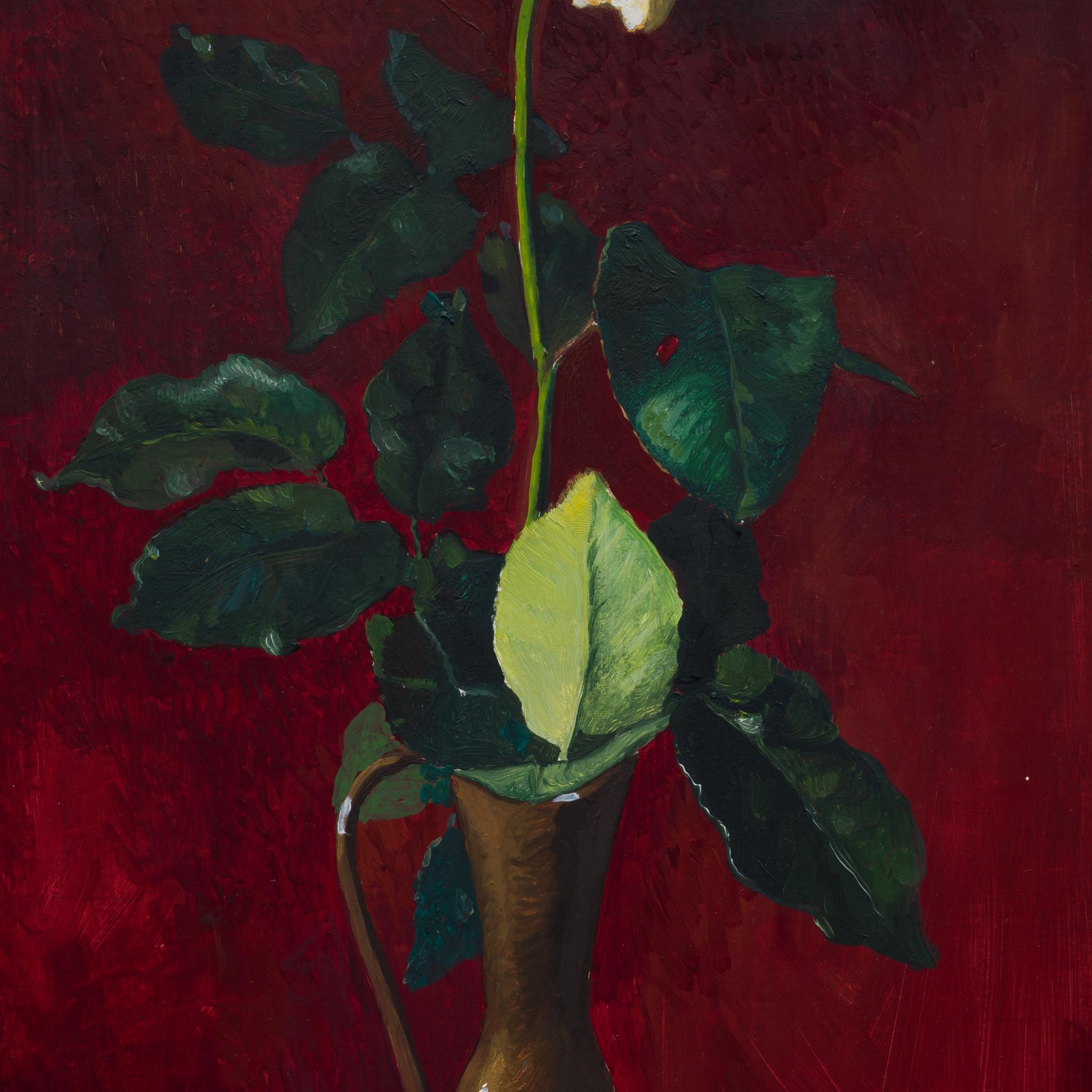 Yellow Rose by Swedish Artist Owe Zerge 3