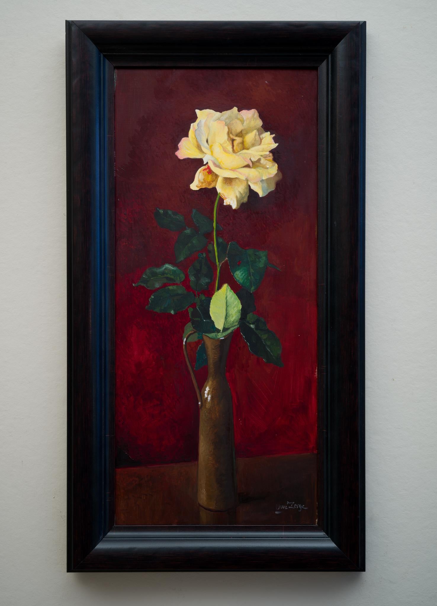 Yellow Rose by Swedish Artist Owe Zerge 4