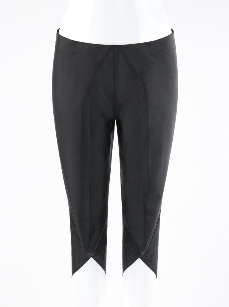 OWEN GASTER c.1996 Black Cropped Structured Knicker