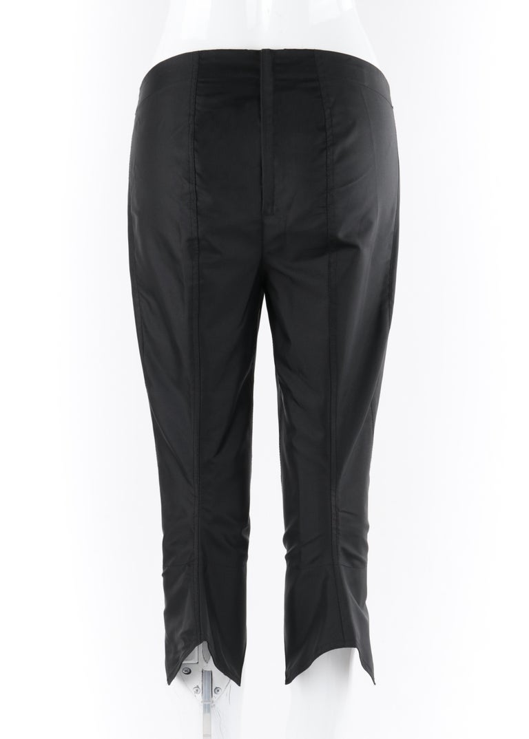 OWEN GASTER c.1996 Black Cropped Structured Knicker