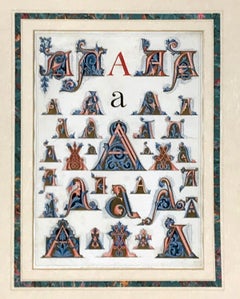 Initial Letters "A" (Alphabet)