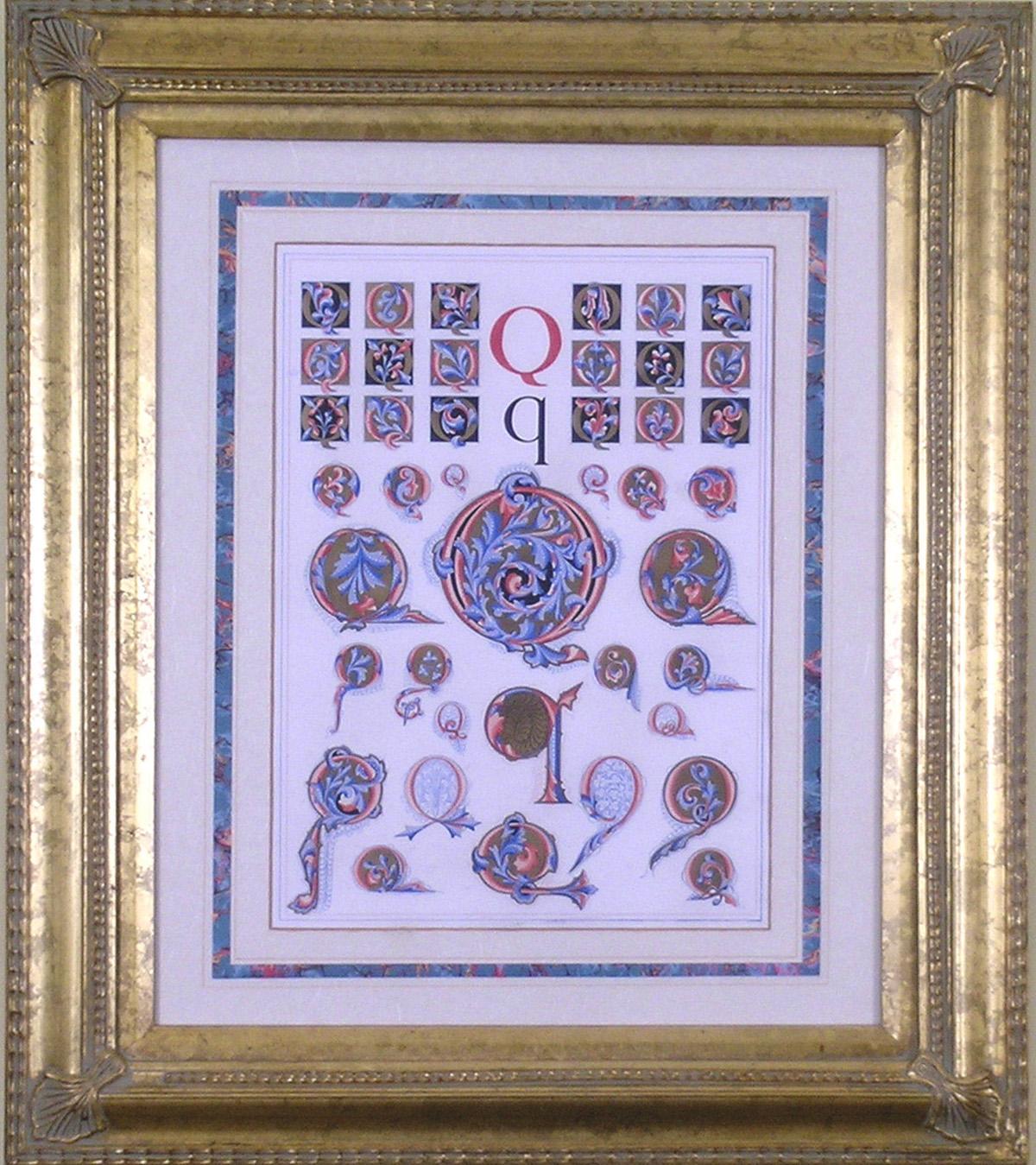 ONE THOUSAND AND ONE INITIAL LETTERS
Owen Jones (1806-1889)
Day & Sons
London, 1864
Chromolithographs  

	One Thousand and One Initial Letters playfully describes an artistic endeavor by Owen Jones.  Teaching Applied Arts at the South Kensington