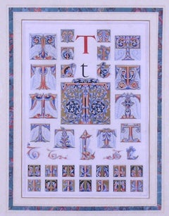 Initial Letters "T"  (Alphabet)  2 available