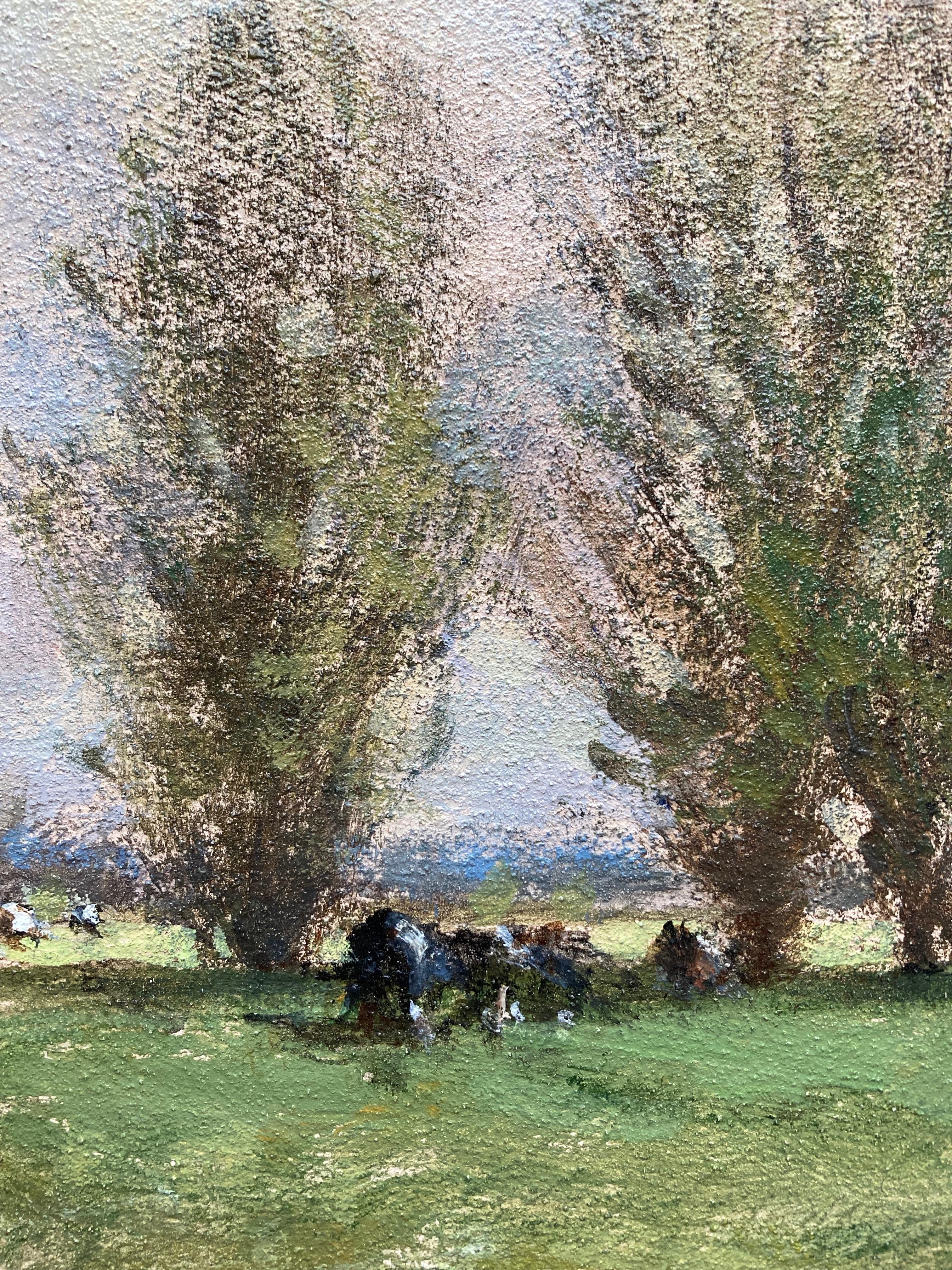 Owen Waters, paisaje impresionista, círculo de Edward Seago en venta 9