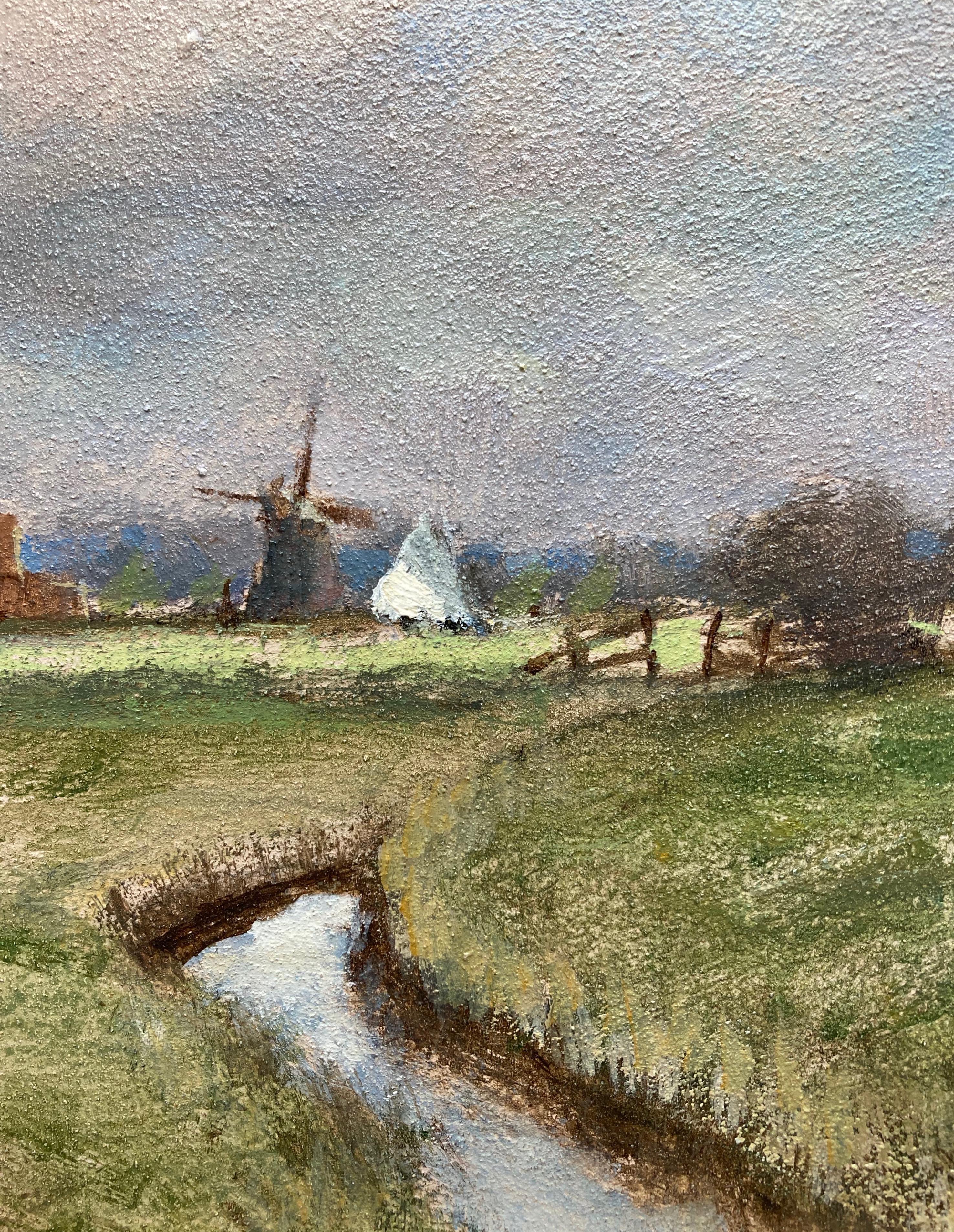 Owen Waters, paisaje impresionista, círculo de Edward Seago en venta 10