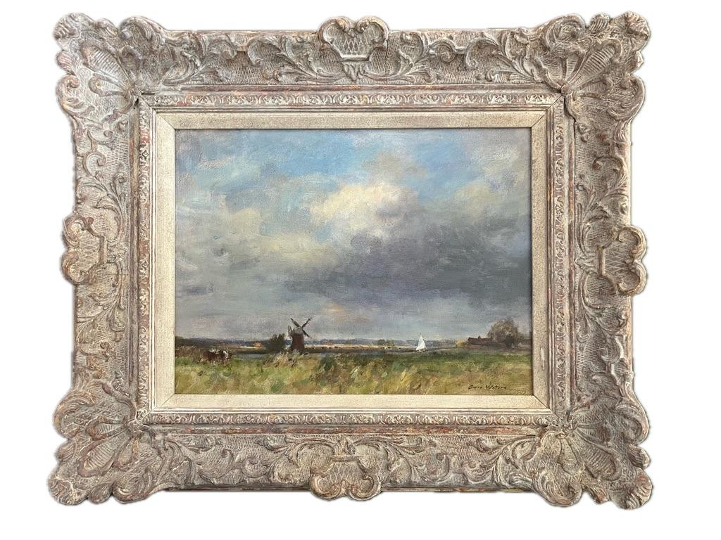 Owen Waters, paisaje impresionista, círculo de Edward Seago en venta 1