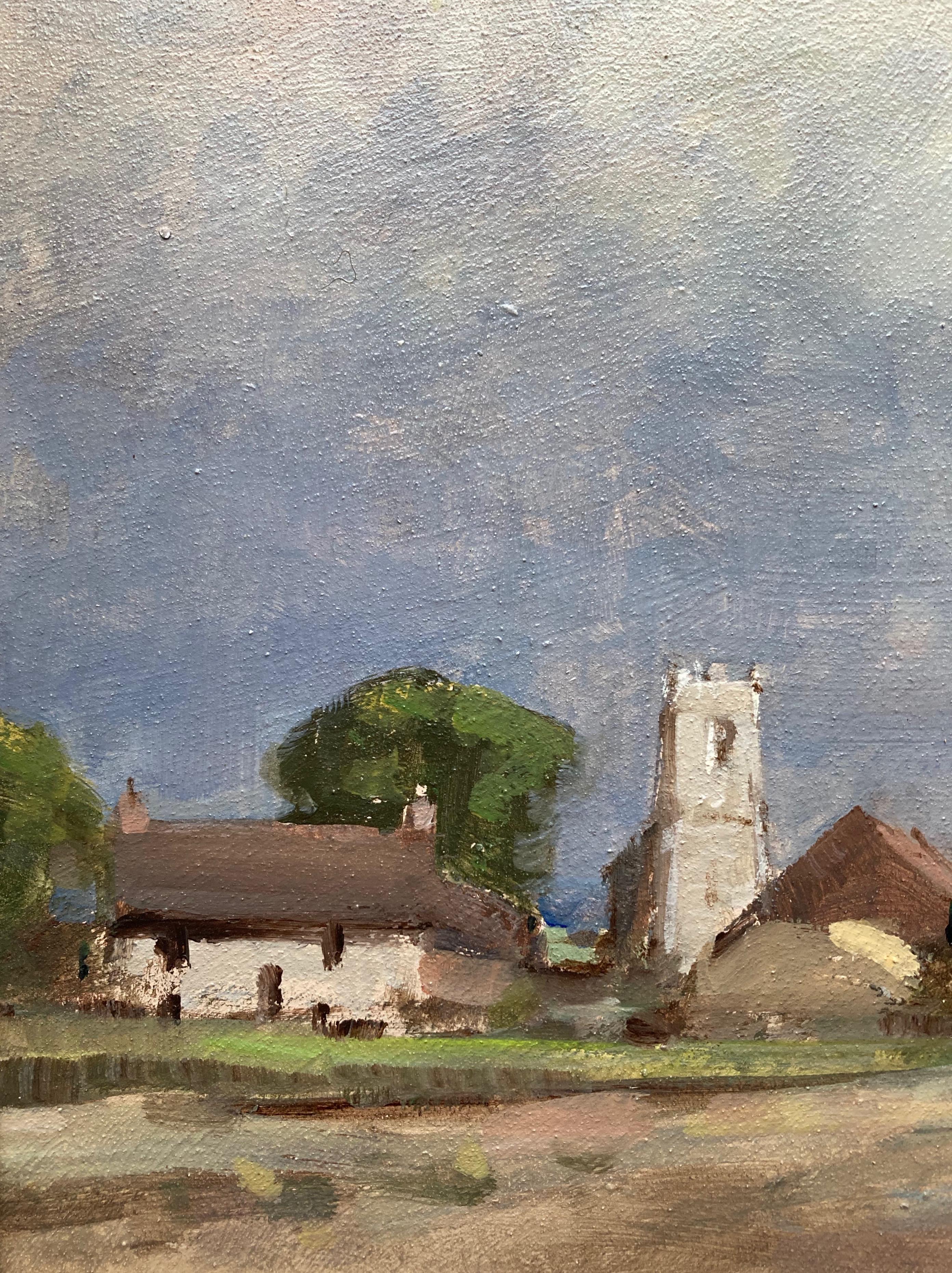Owen Waters, paisaje impresionista, círculo de Edward Seago 2