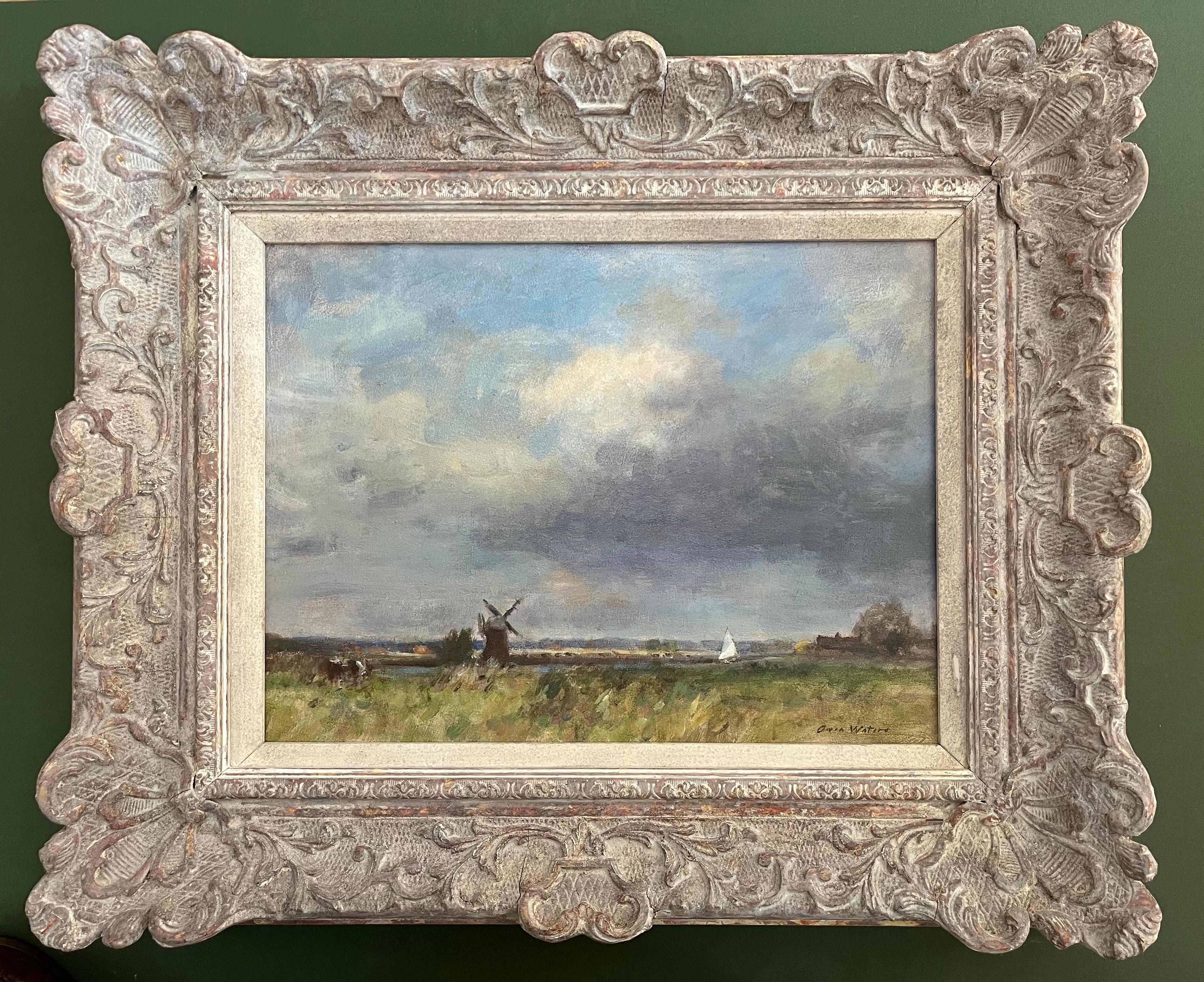 Owen Waters, paisaje impresionista, círculo de Edward Seago en venta 2