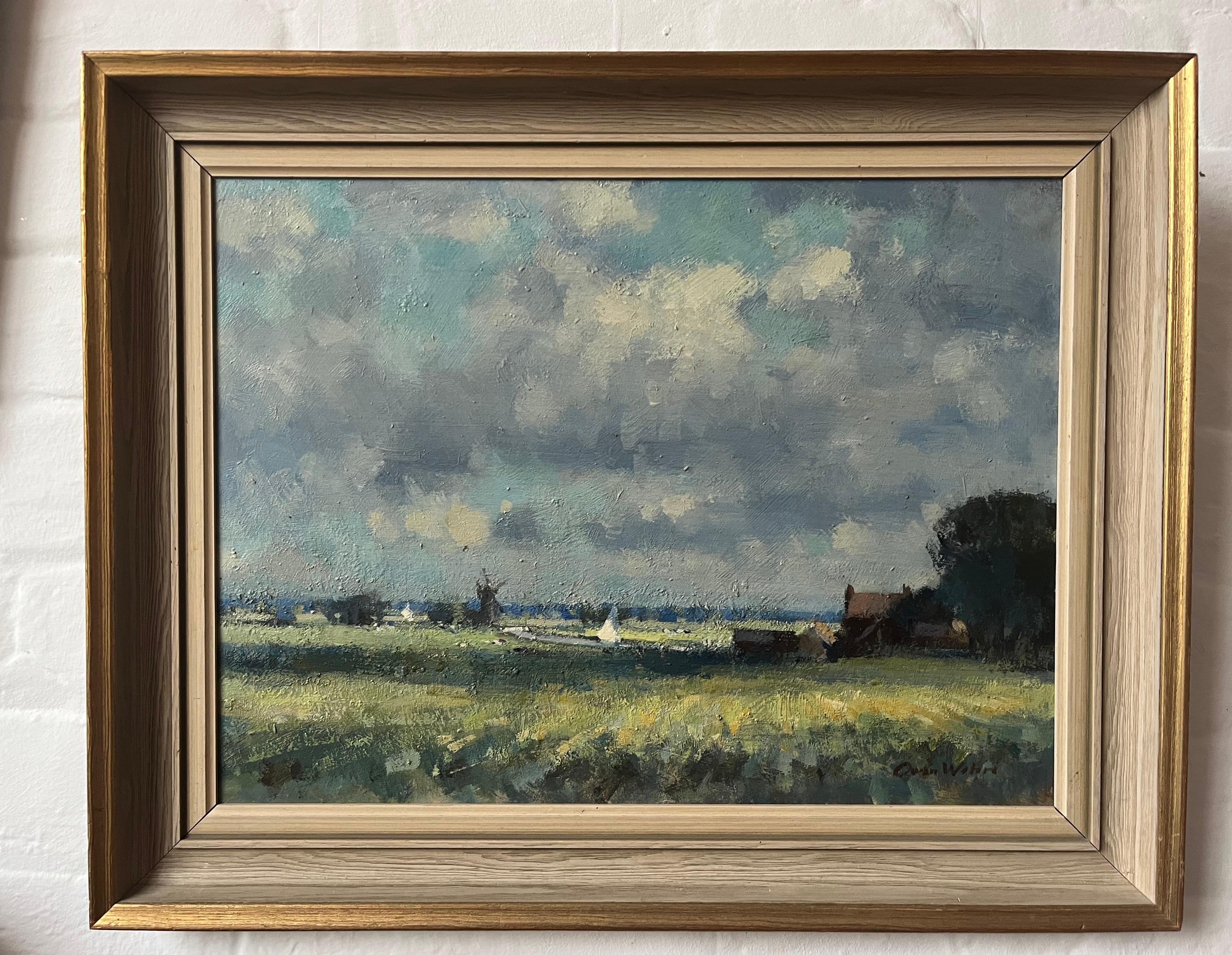 Owen Waters, paisaje impresionista, círculo de Edward Seago en venta 3