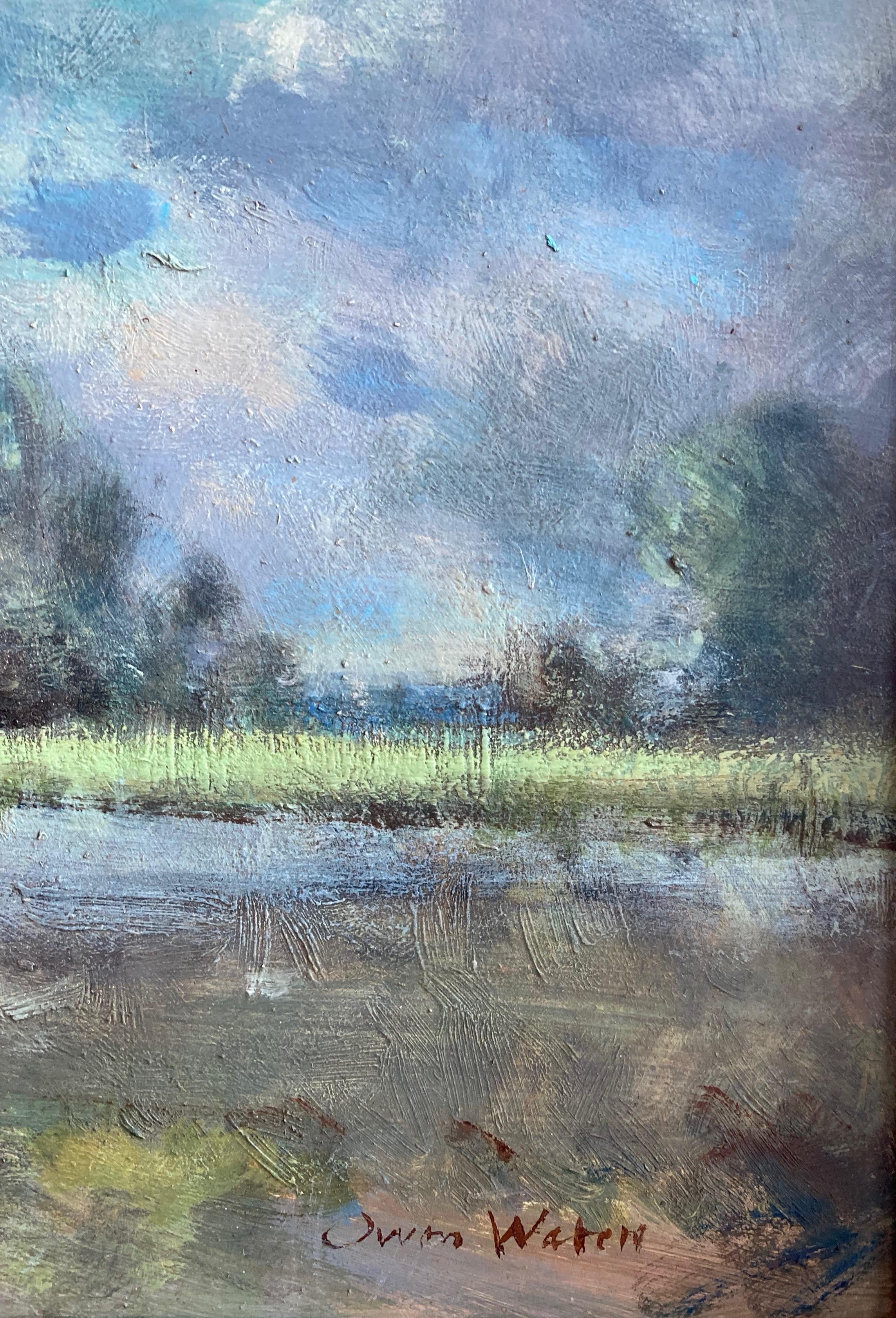Owen Waters, Impressionist landscape, circle of Edward Seago 2