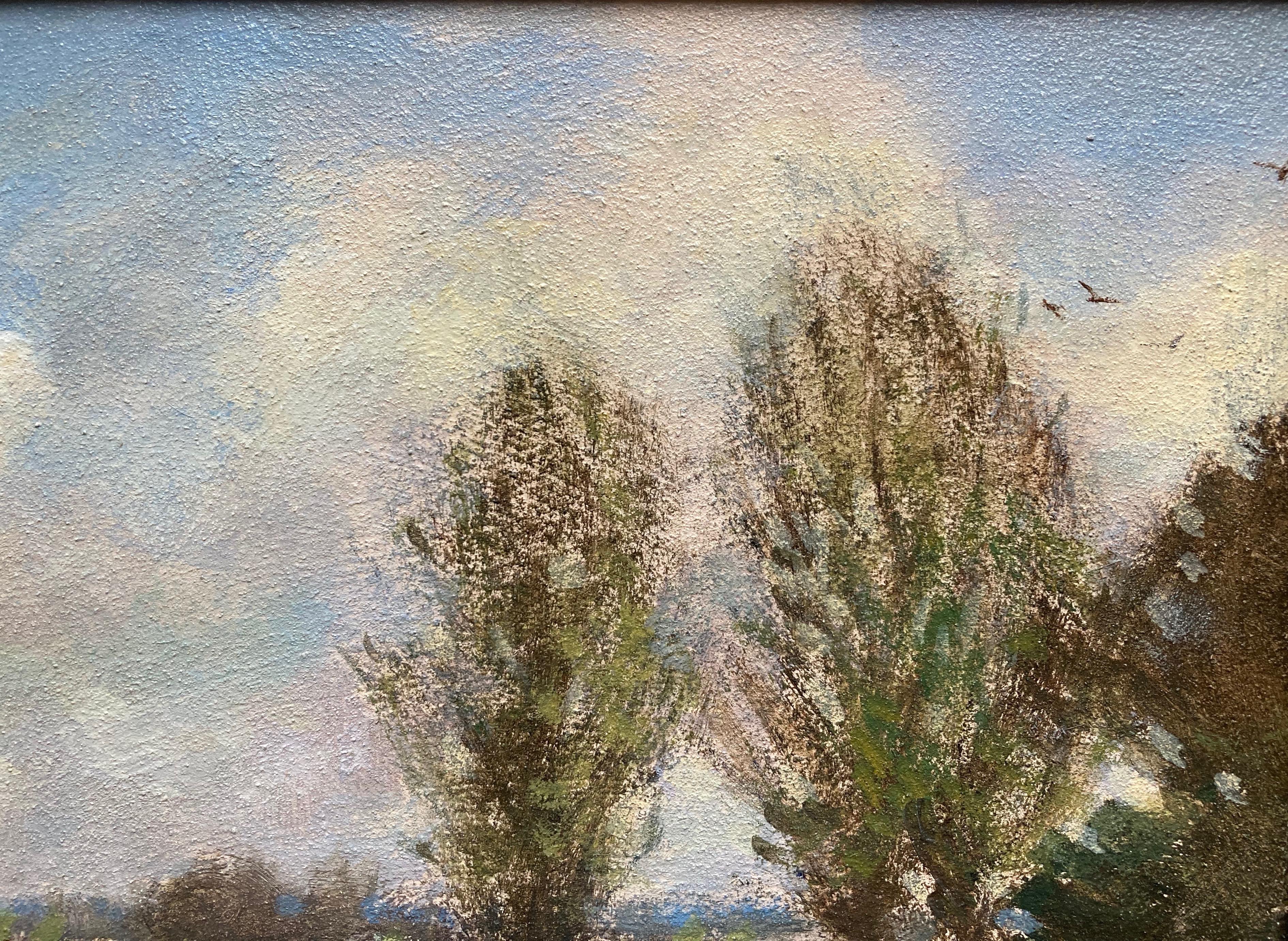 Owen Waters, paisaje impresionista, círculo de Edward Seago en venta 6
