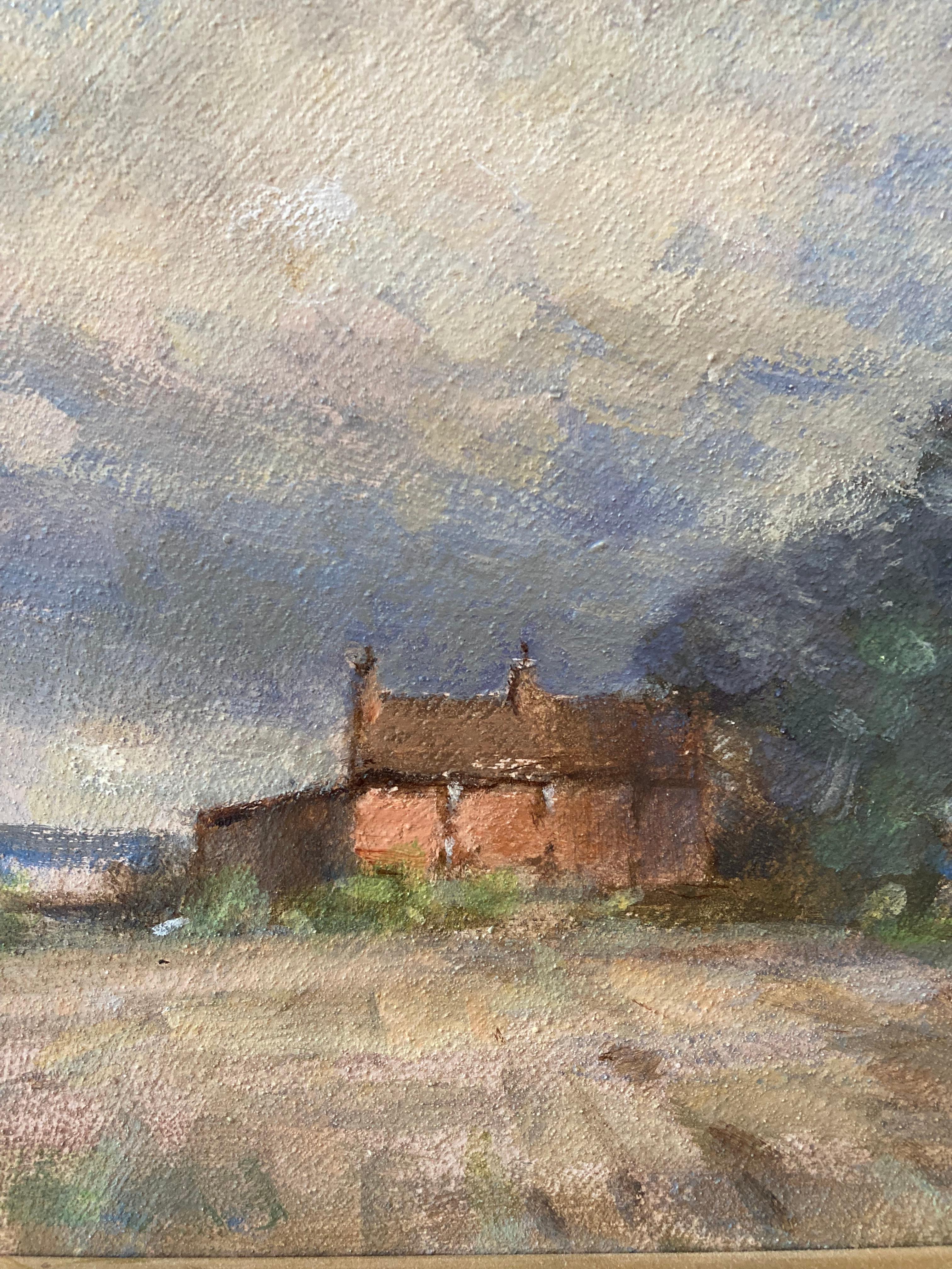 Owen Waters, paesaggio impressionista, cerchia di Edward Seago in vendita 6