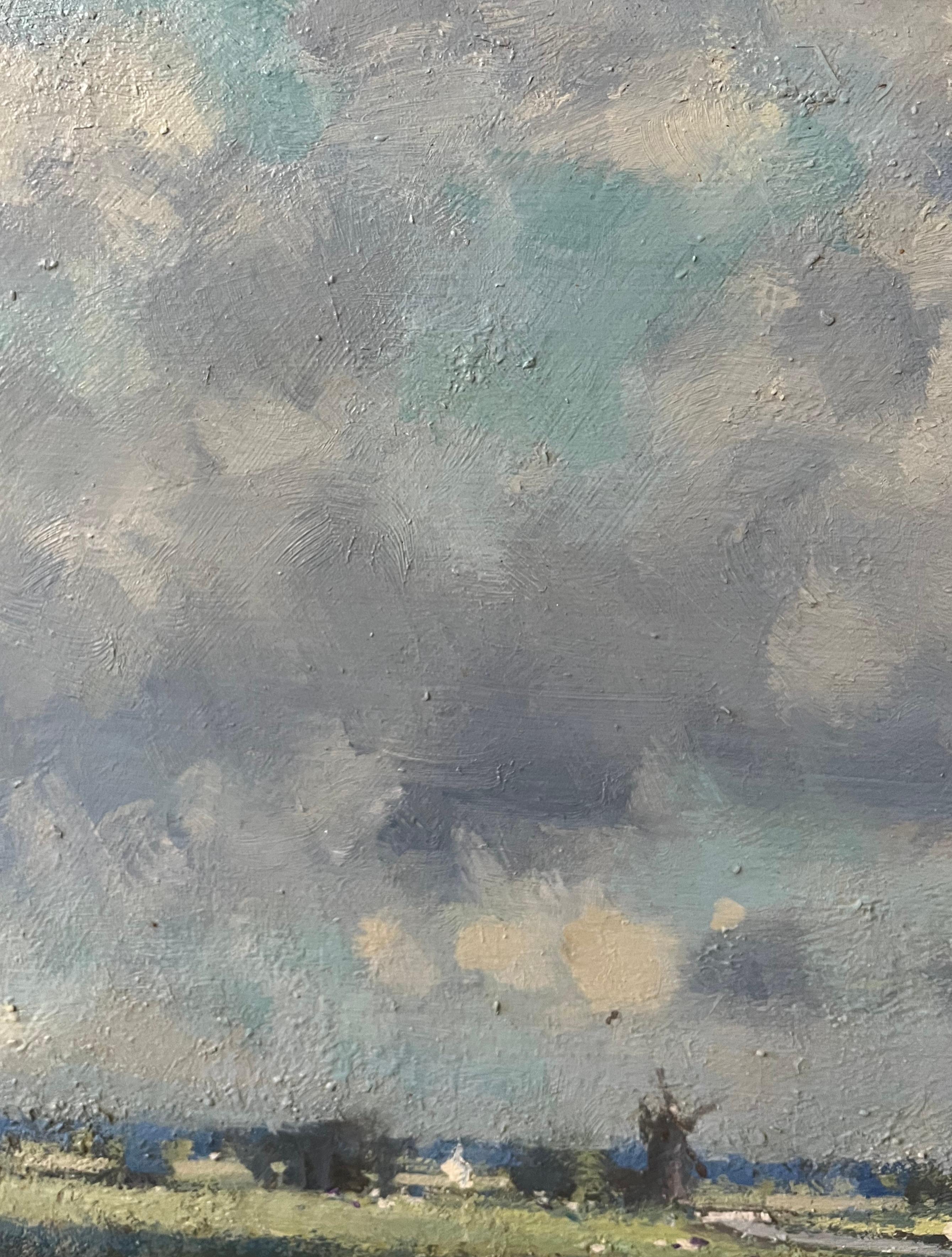 Owen Waters, paisaje impresionista, círculo de Edward Seago en venta 6