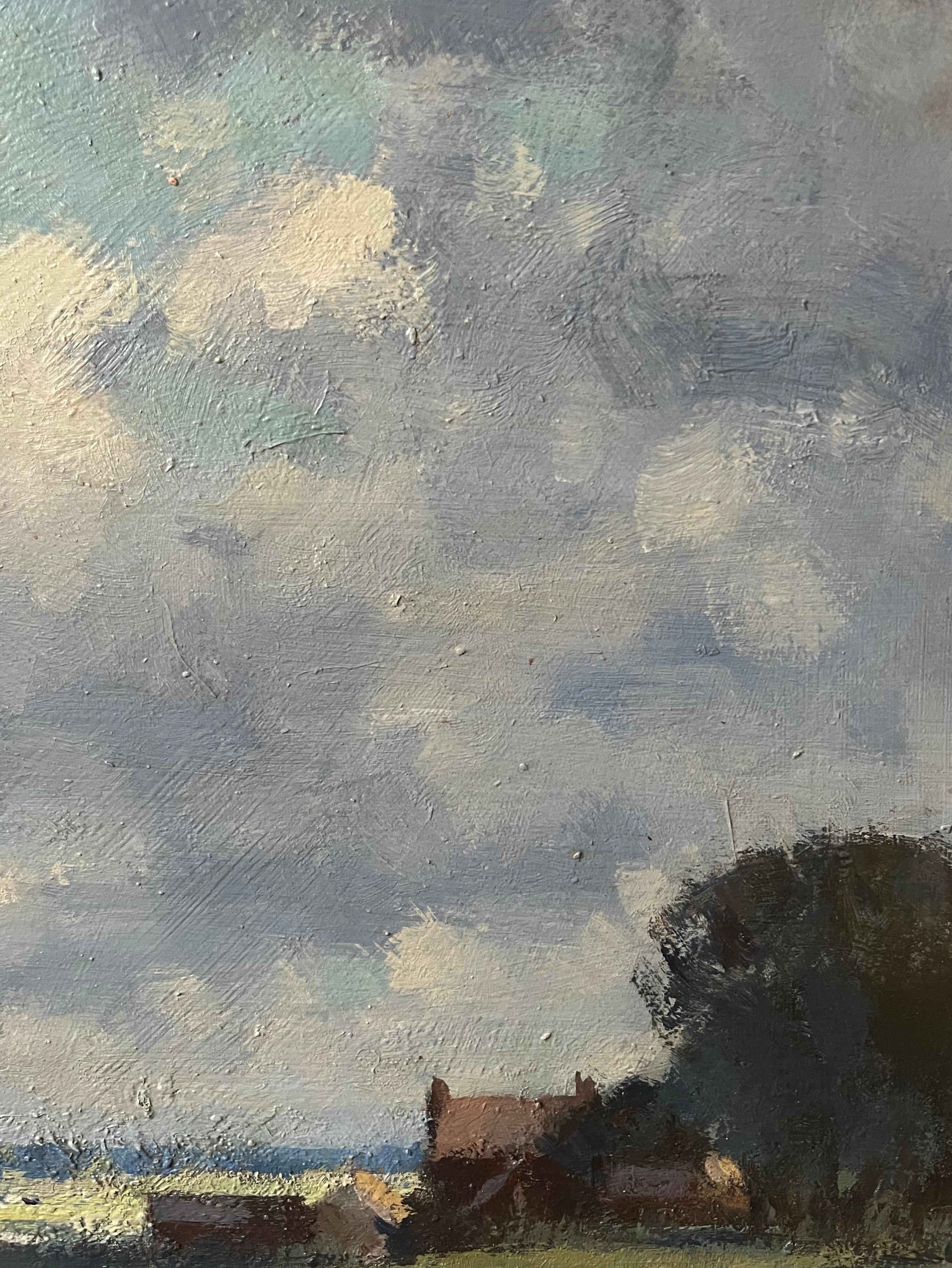 Owen Waters, paisaje impresionista, círculo de Edward Seago en venta 7
