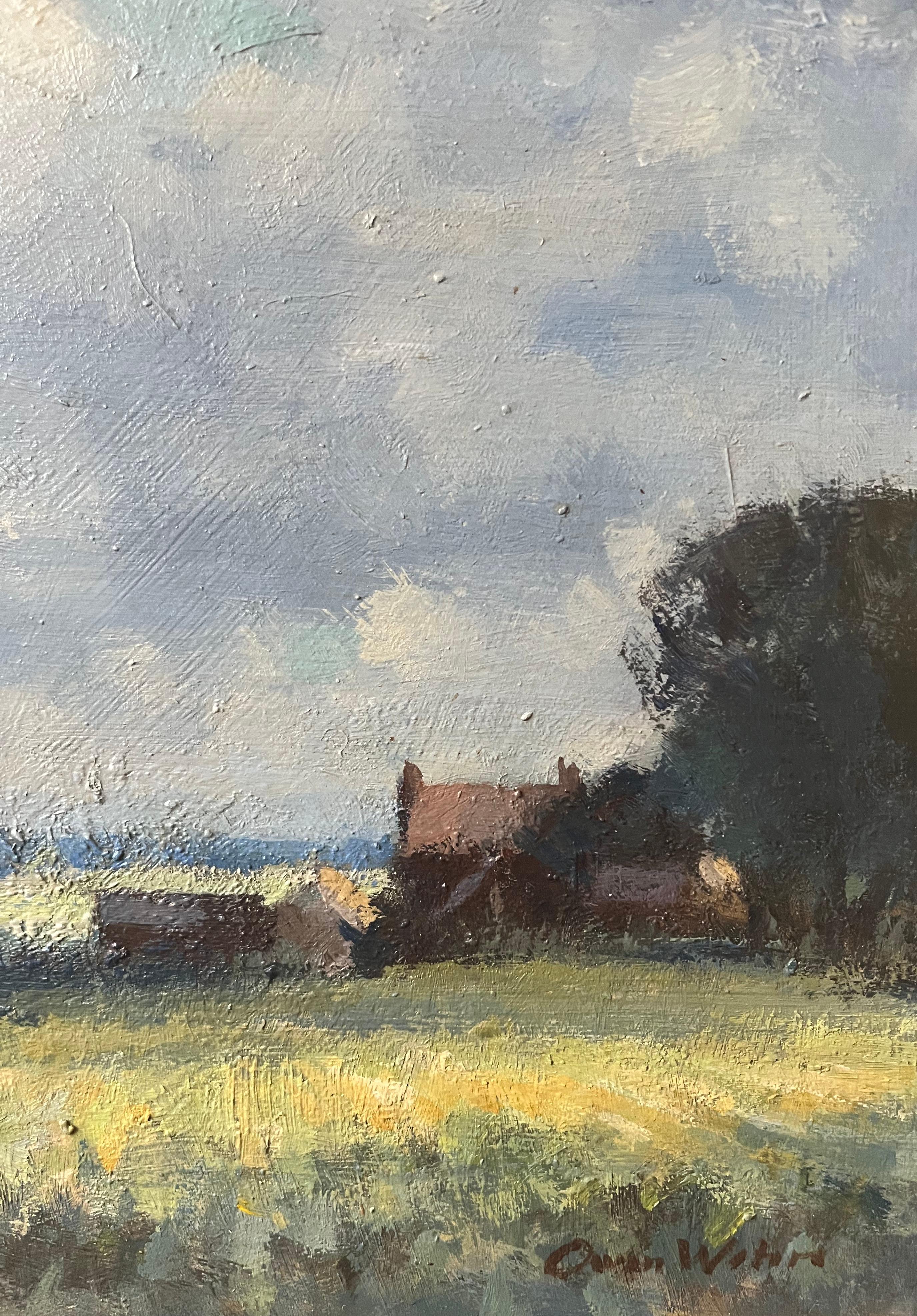 Owen Waters, paisaje impresionista, círculo de Edward Seago en venta 8