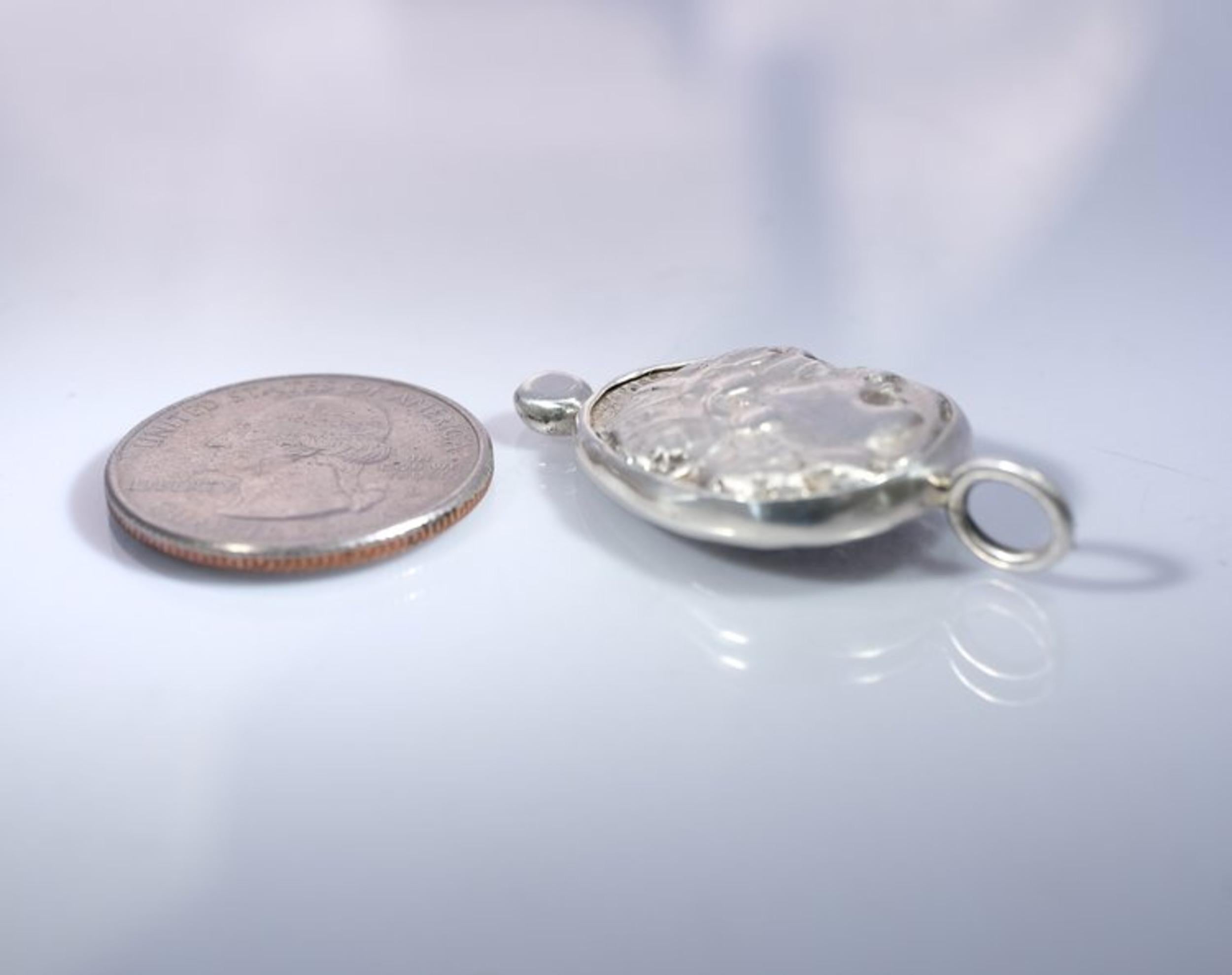 Gufo e Atena 450 a.C. Atene Set da mano in argento sterling in vendita 1