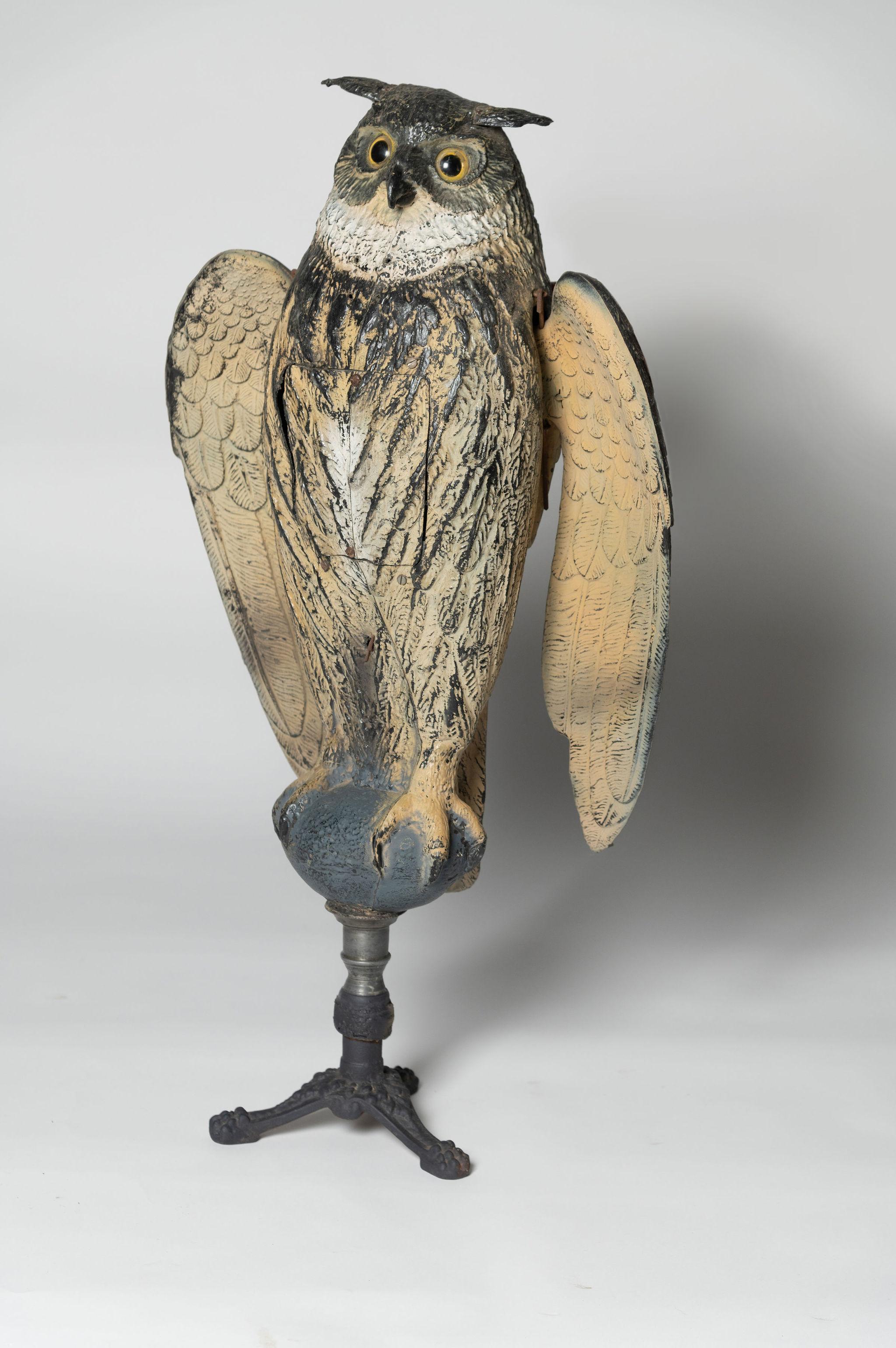 Eulenvogelschreck, Lockvogel  (20. Jahrhundert) im Angebot