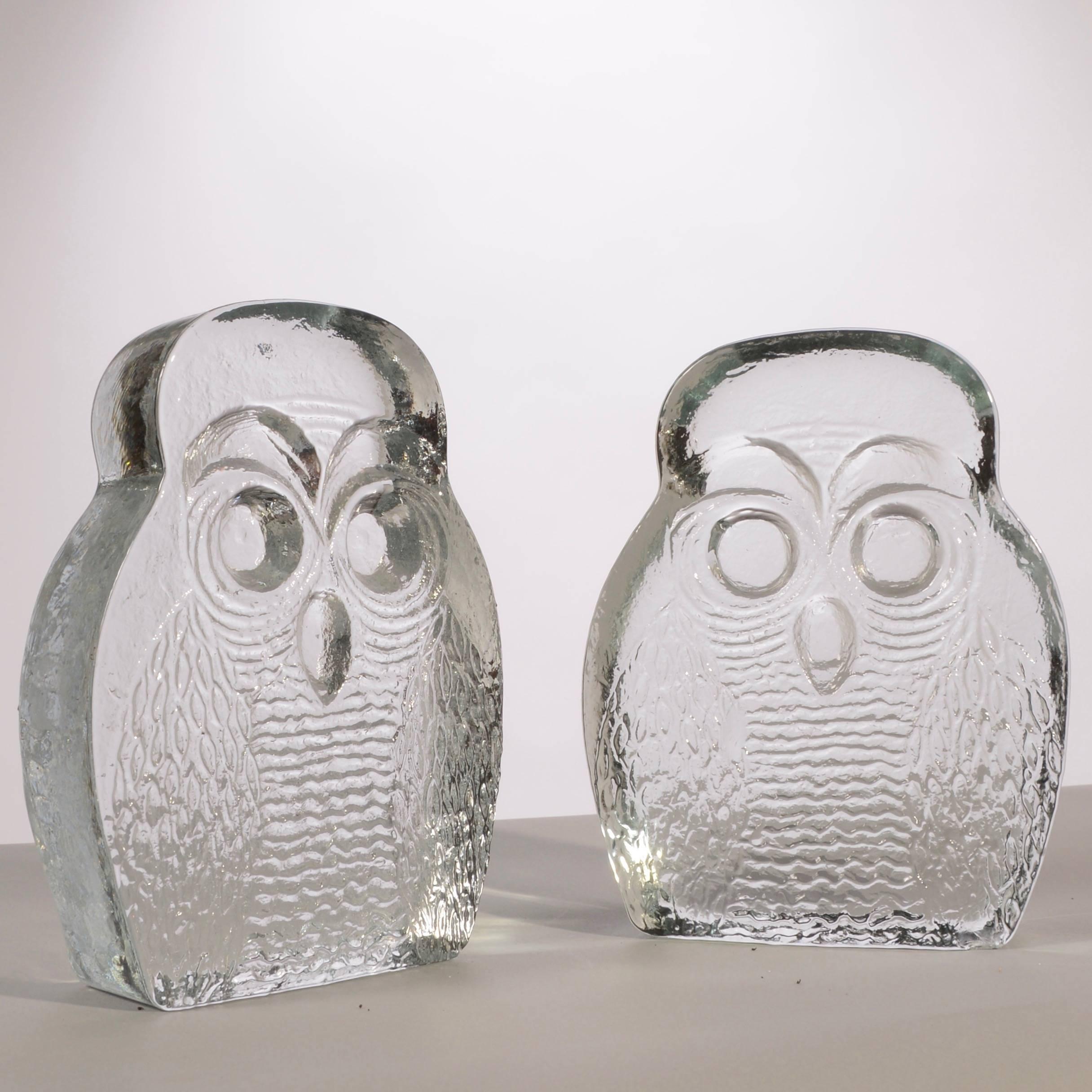 blenko glass owl