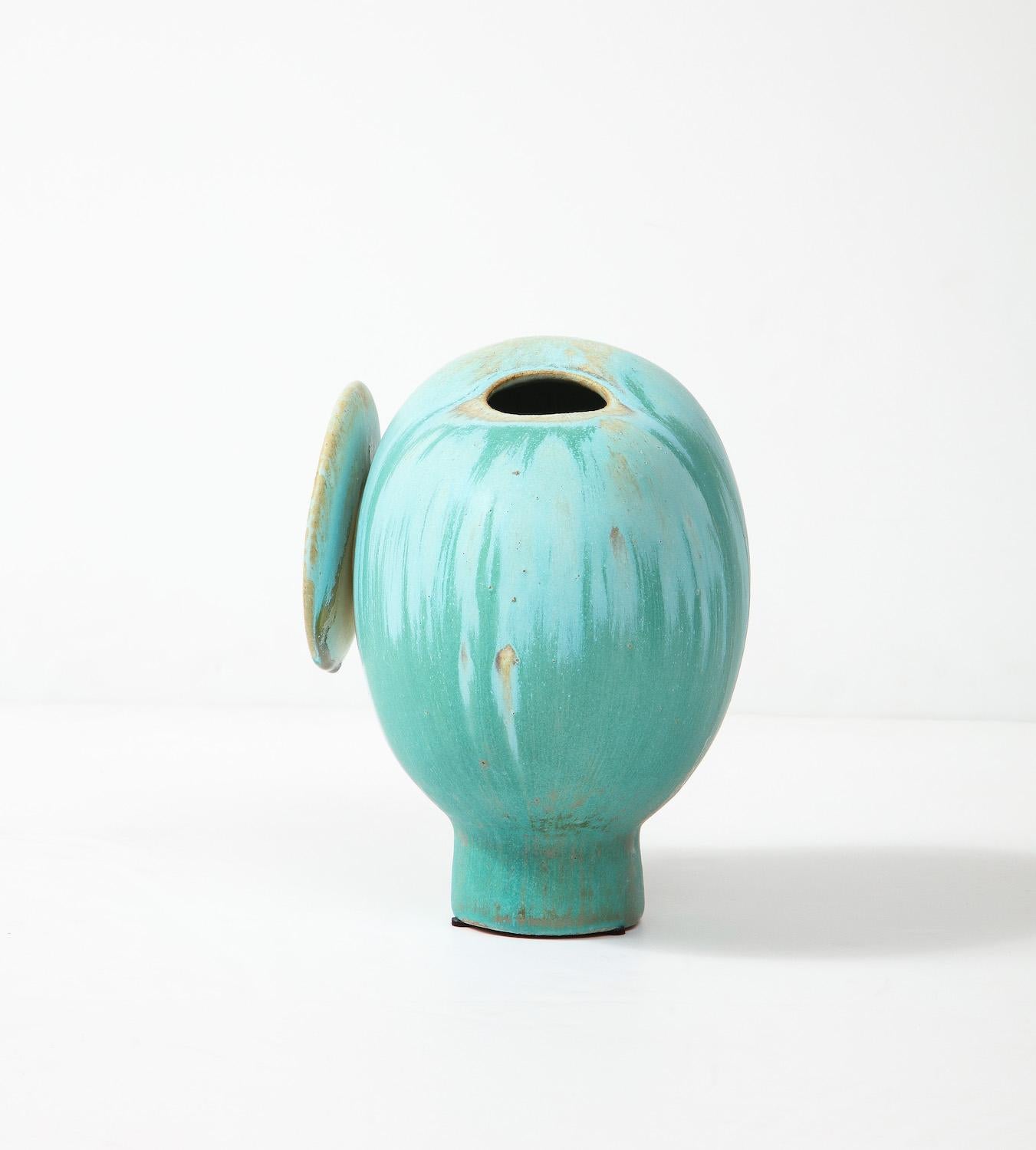 Modern Owl Bud Vase #1 by Robbie Heidinger