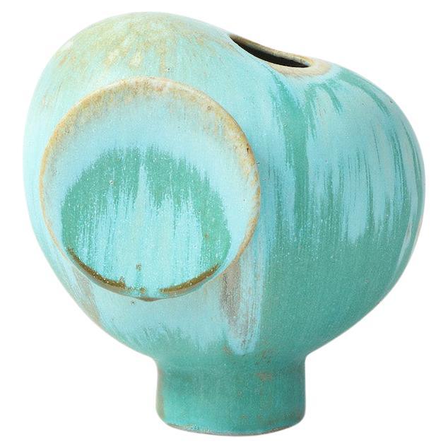 Owl Bud Vase #1 by Robbie Heidinger