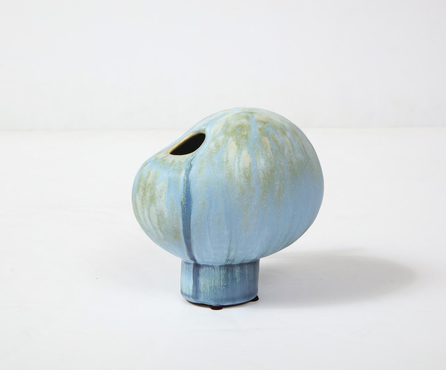 Modern Owl Bud Vase #3 by Robbie Heidinger For Sale