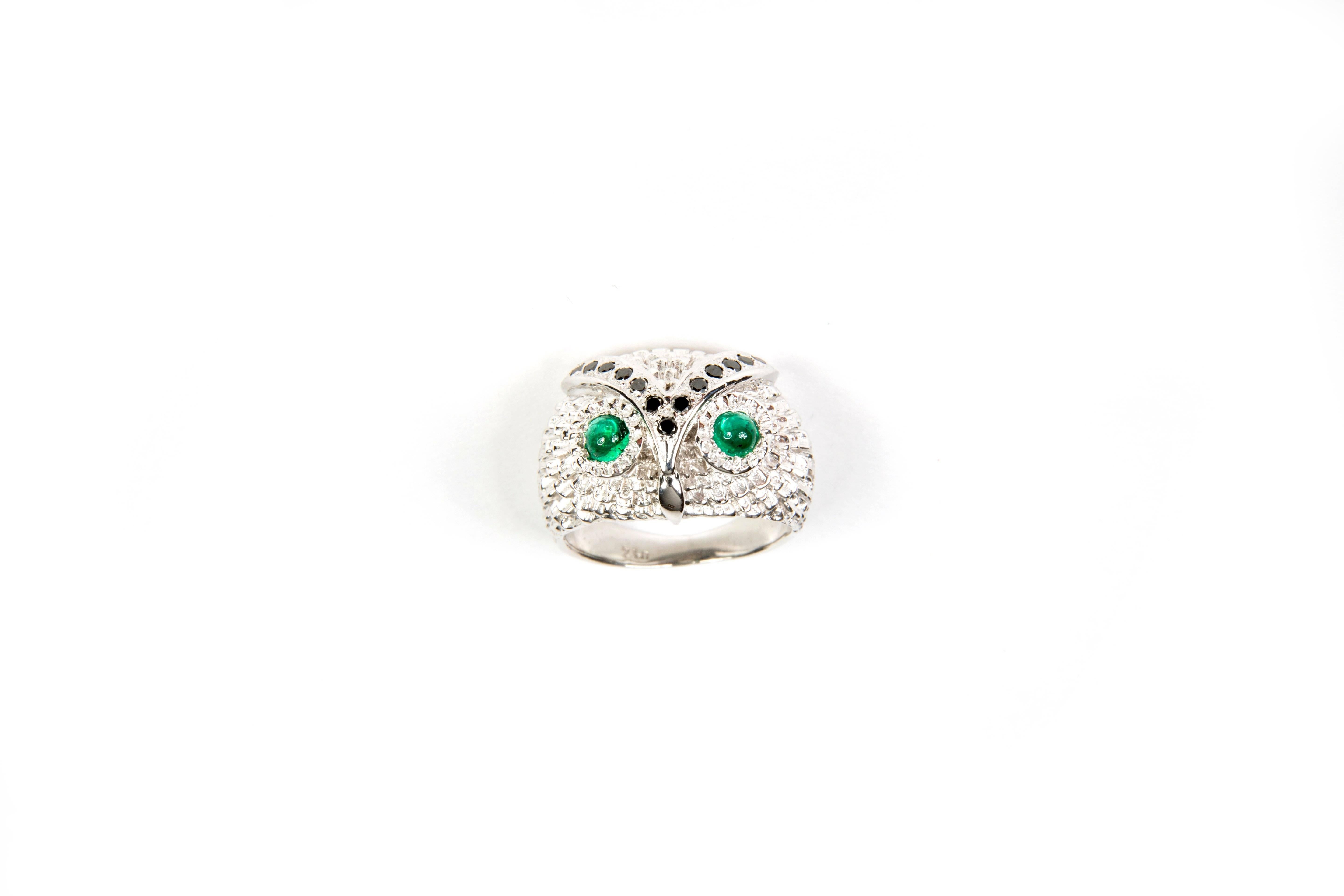 owl engagement ring