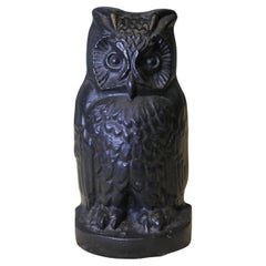 Butoir de porte hibou, butoir de porte en fonte  Un magnifique arrêt de porte en fonte