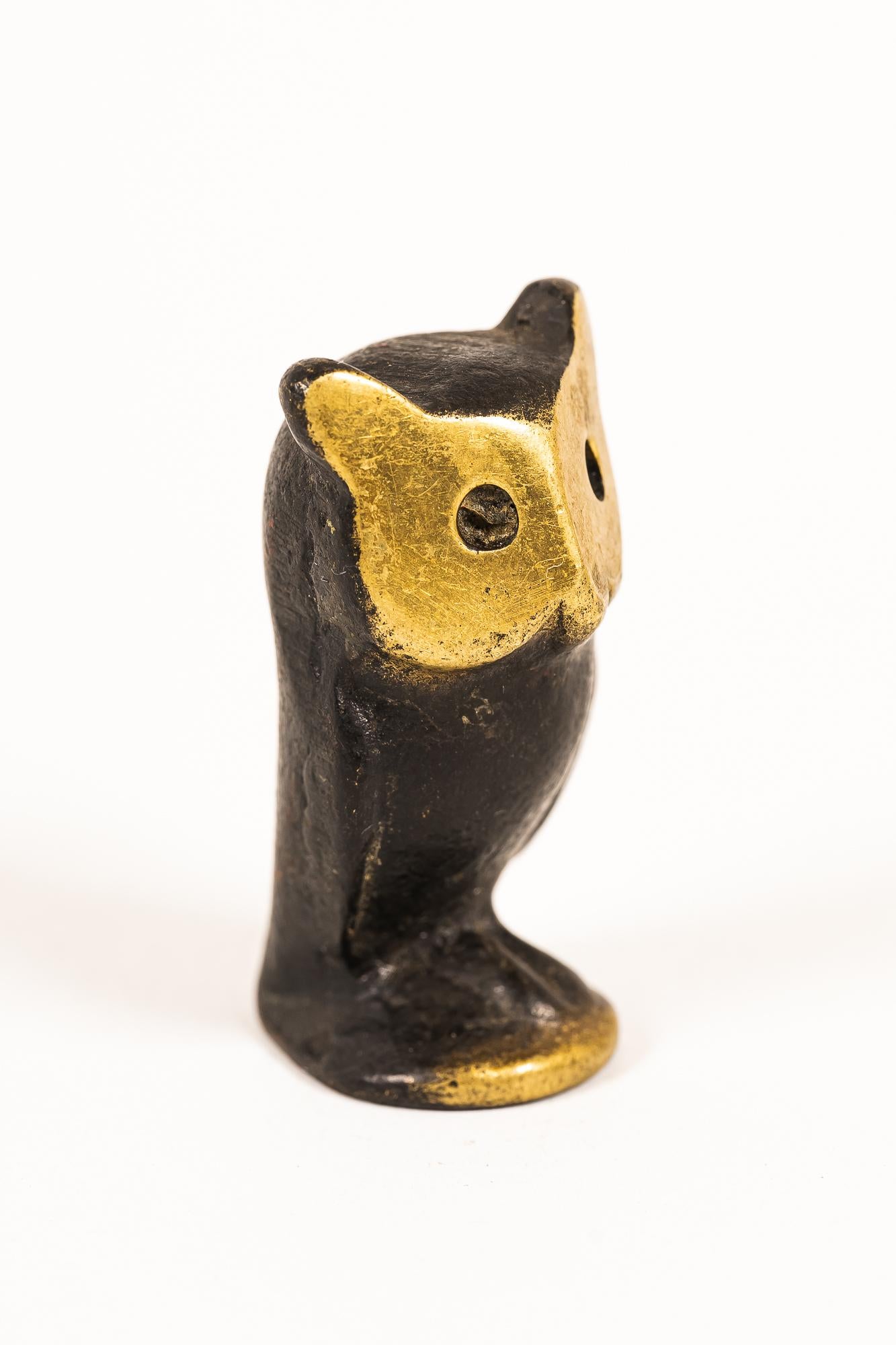 Owl Figurine by Walter Bosse Around 1950s For Sale 1
