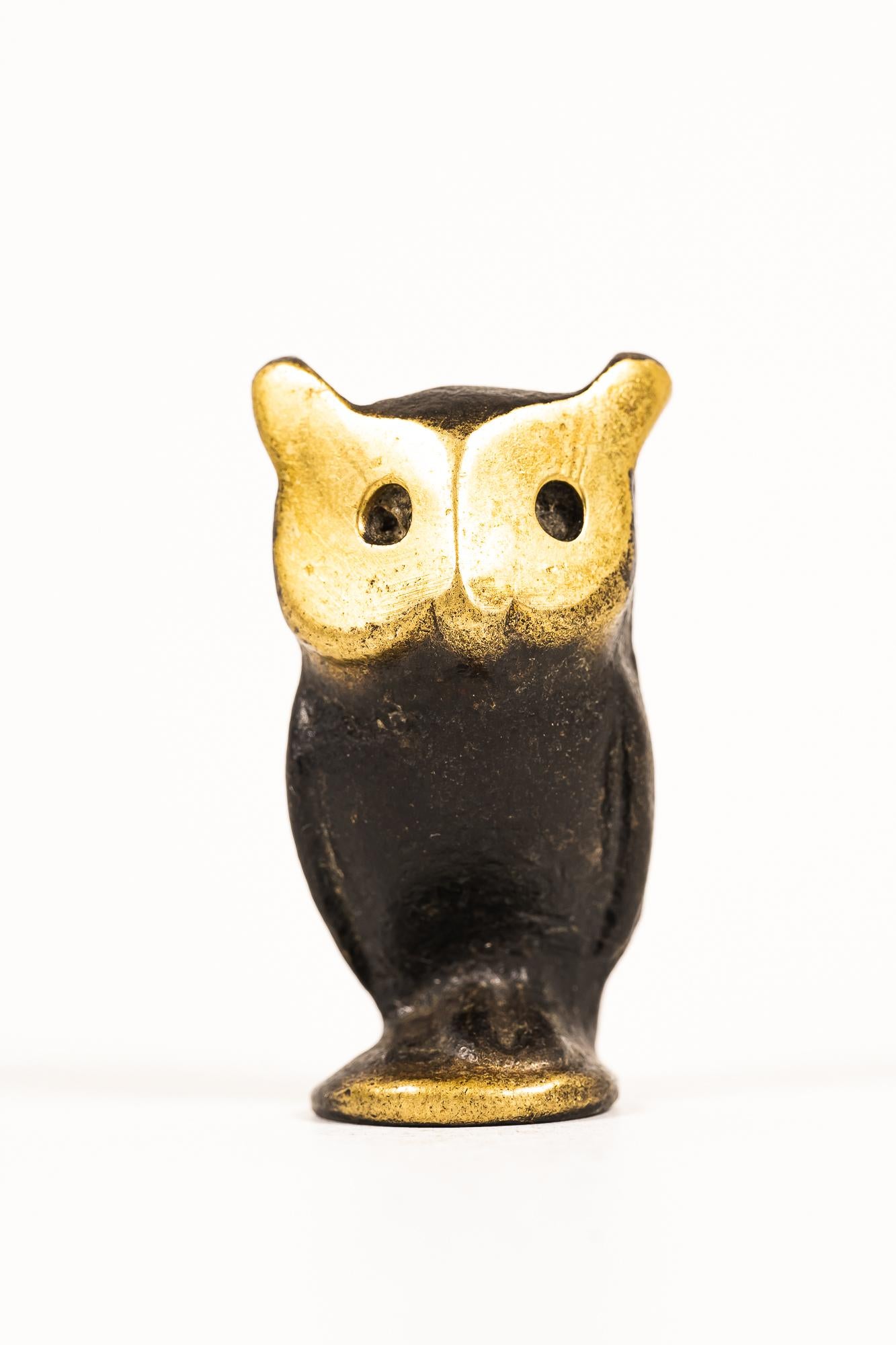 Owl Figurine by Walter Bosse Around 1950s For Sale 2