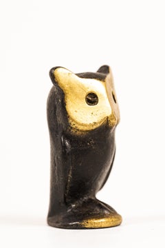 Owl Figurine by Walter Bosse Around 1950s