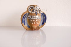Owl Figurine in Ceramic by Thomas Hellström for Nittsjö, Sweden