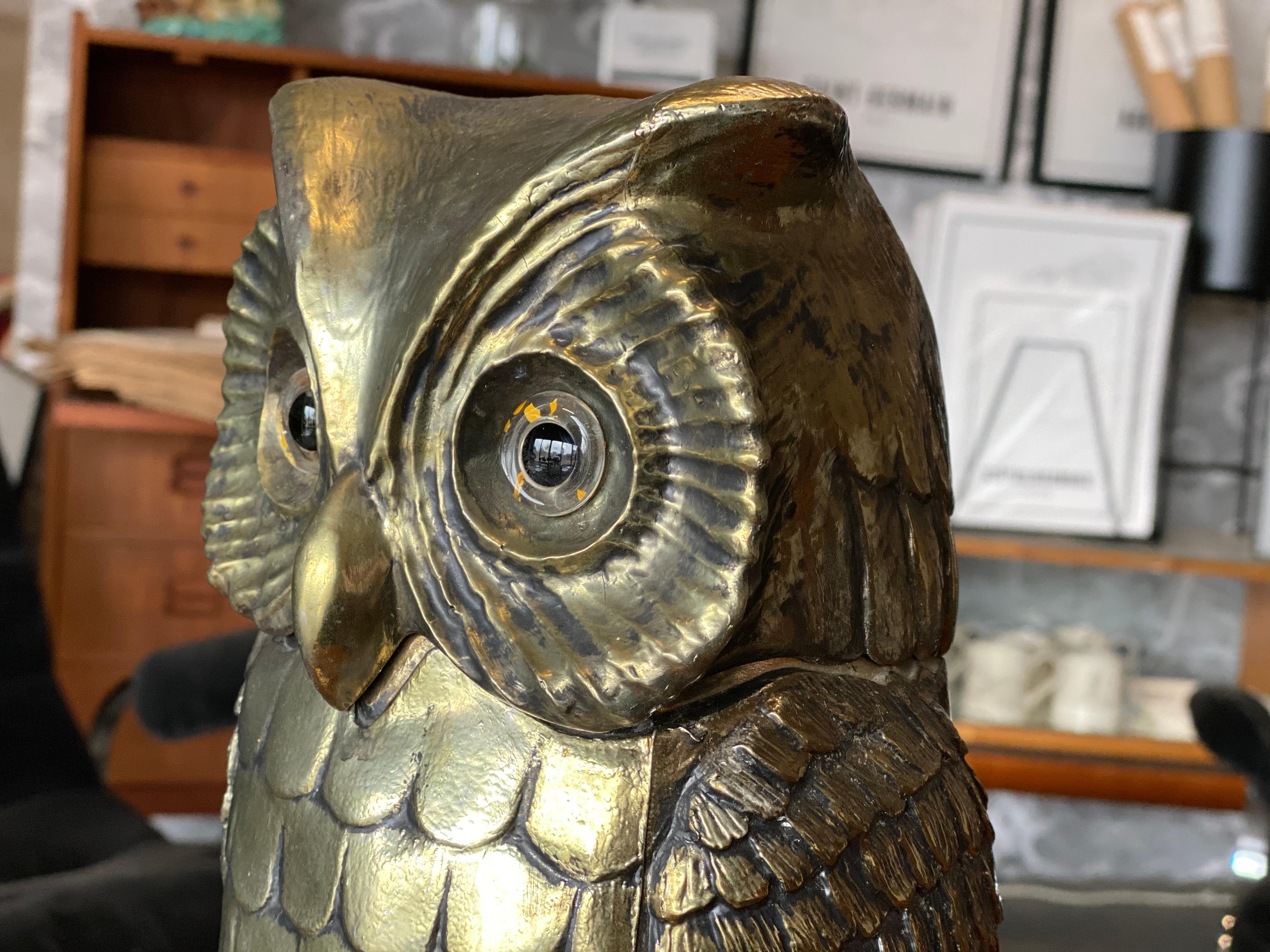 Owl Ice Bucket Designed by Hans Turnwald for Freddo Therm, Switzerland, 1970s In Good Condition In Hamburg, DE
