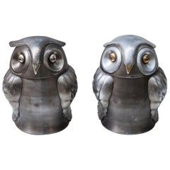 Owl Ice Bucket, Japan, 1930