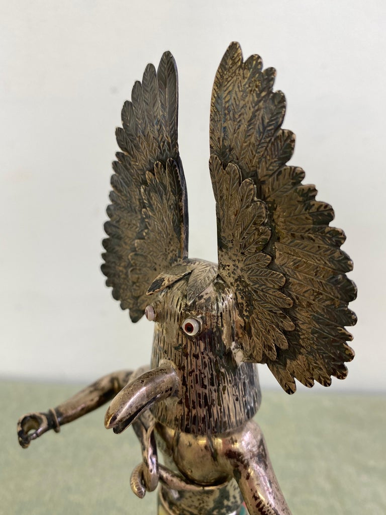 Gufo kachina di Gaspar Sterling e Turchese in vendita su 1stDibs Italia, image size:768x1024