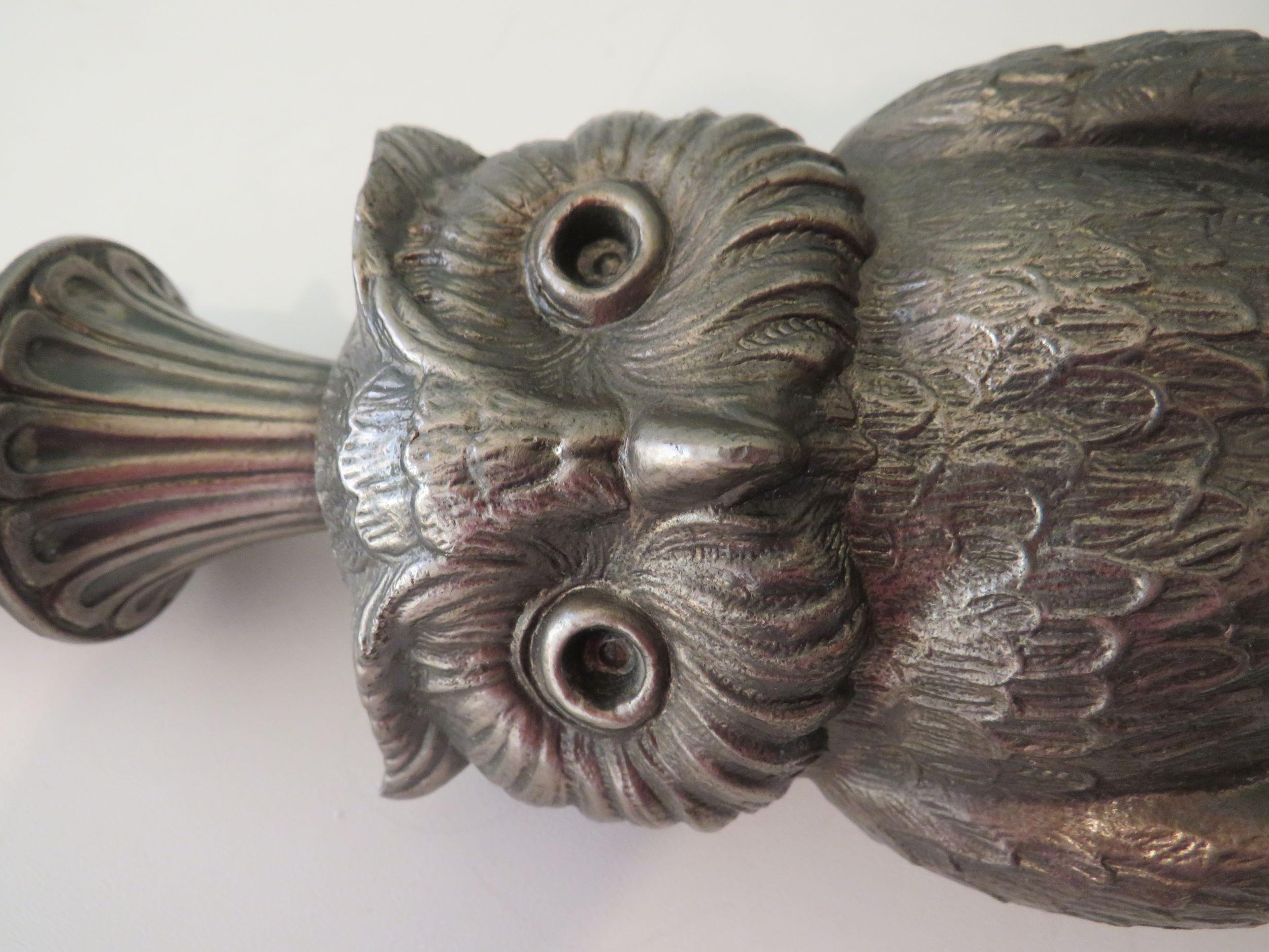 Mid-20th Century Owl Lamp by Loevsky and Loevsky USA, 1960s , Set of 2
