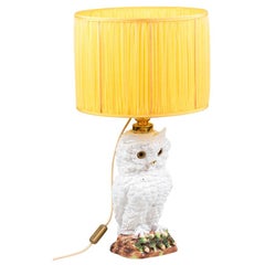 Owl Lamp in Earthenware, 1950s
