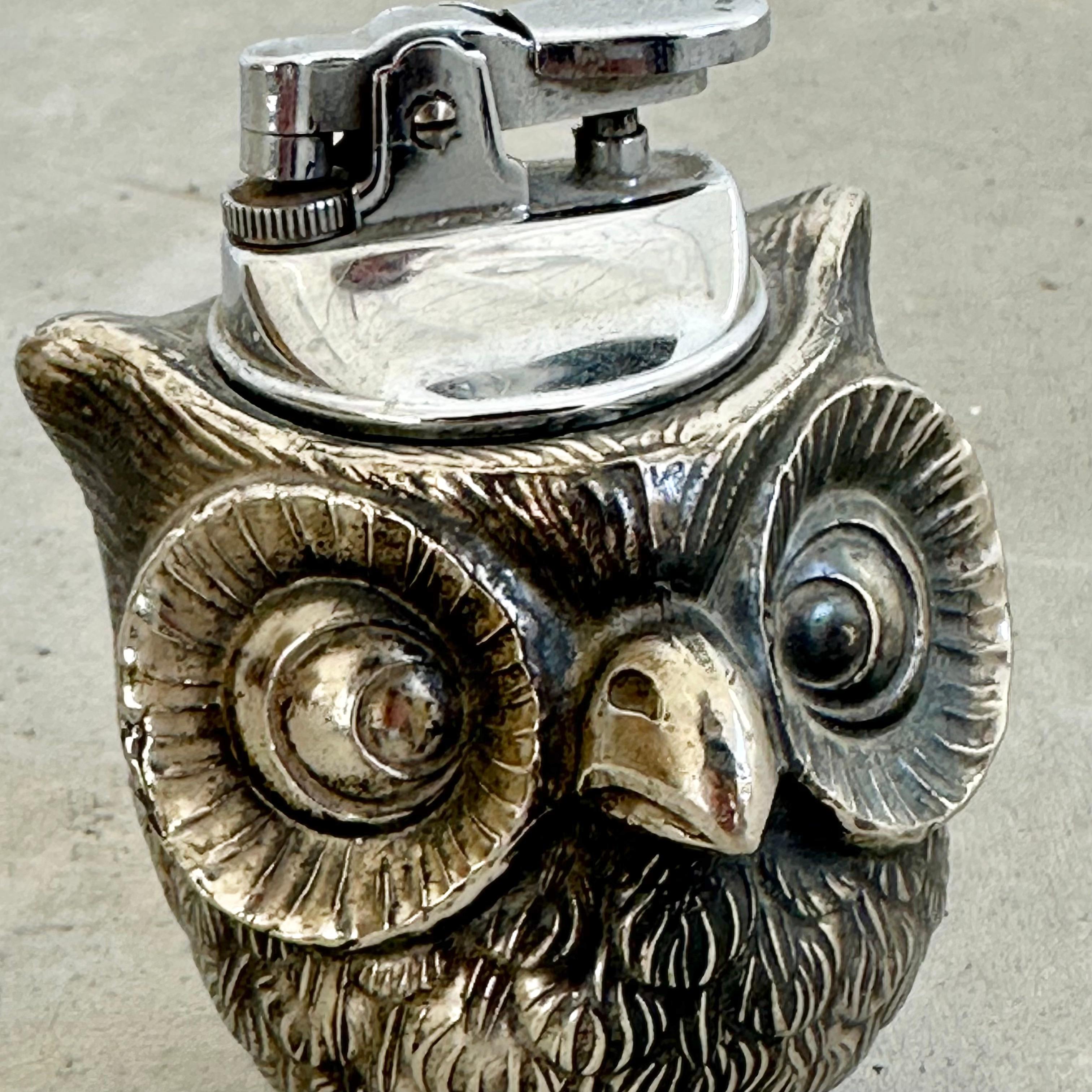 Briquet hibou, années 1980 Japon 5