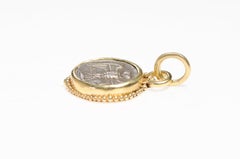 Owl Pendant 18kt Gold