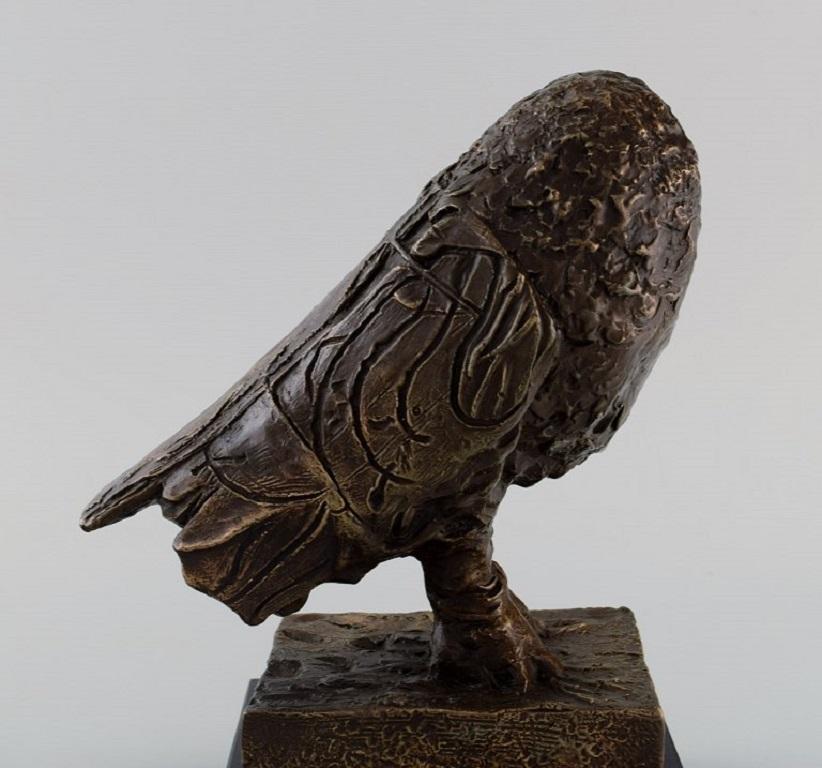 Unknown Owl Sculpture in Bronze After Pablo Picasso, Limited Edition